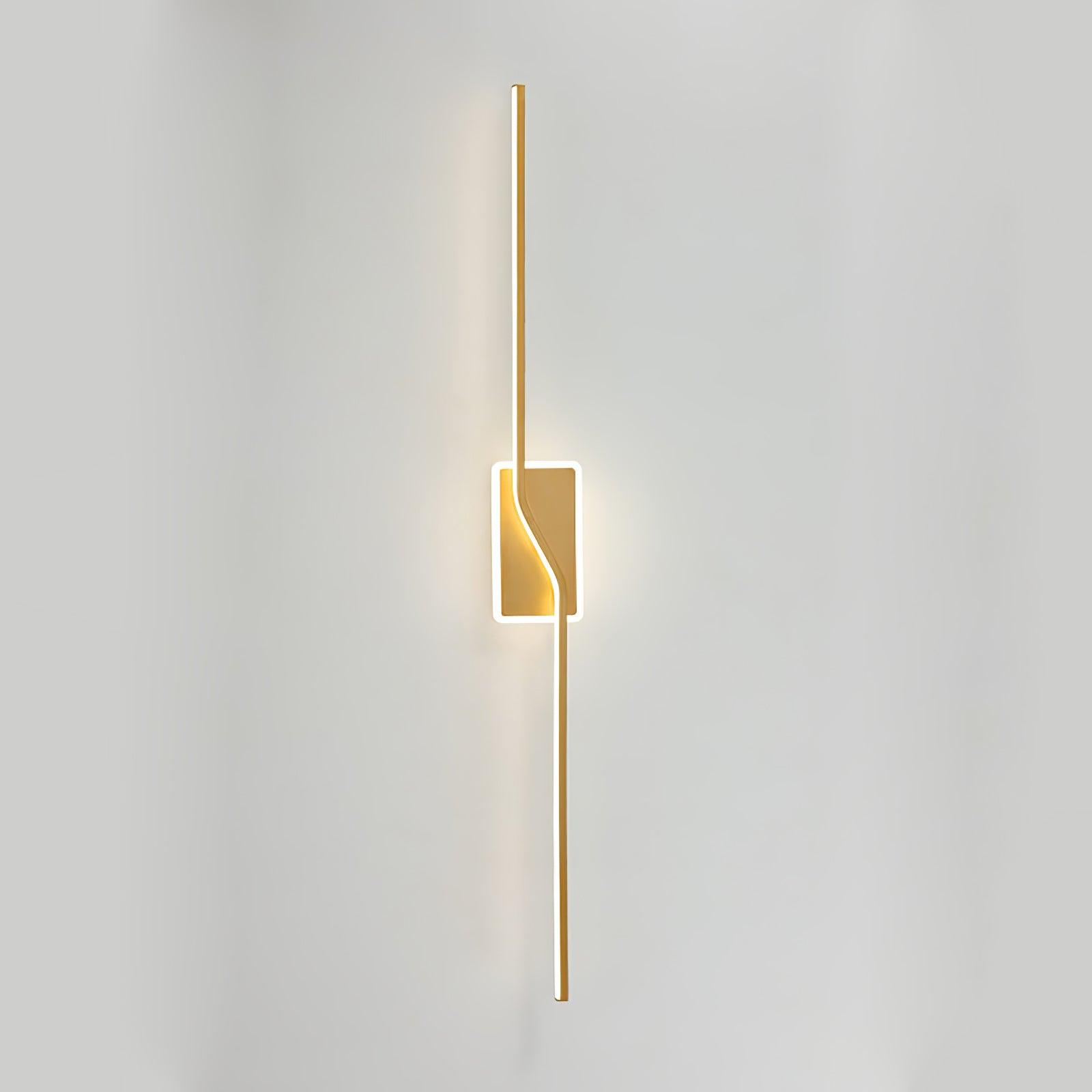 Modern LED Linear Strip Wall Light - Dimmable, Waterproof for Indoor & Outdoor Use - Perfect for Bedroom, Living Room, Kitchen, and Garden Lighting