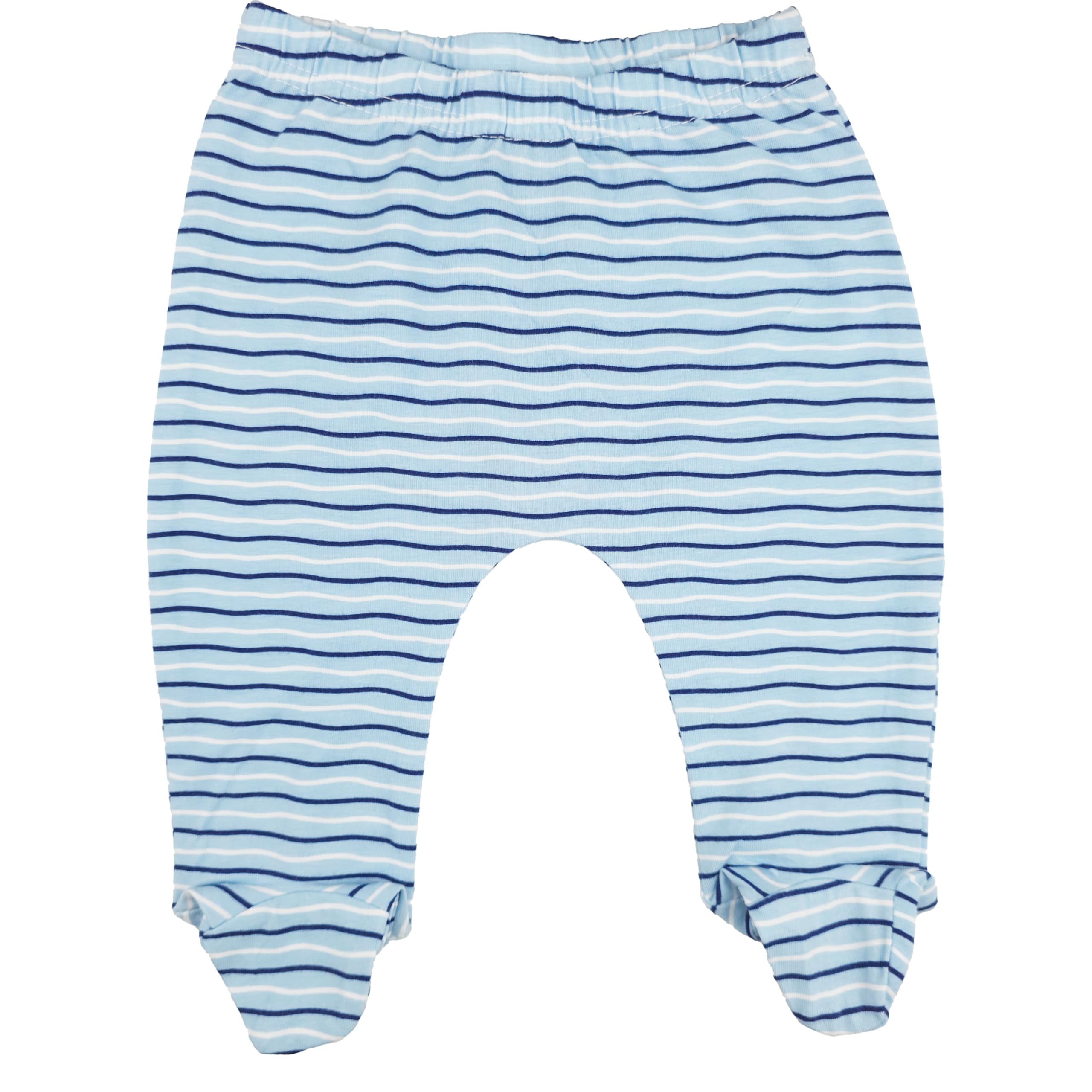 123 Bear Baby Soft Cotton Spandex Footed Pants for Newborns & Infants - Cozy & Stretchy Sleepwear for Daycare, Playtime & Nap Time
