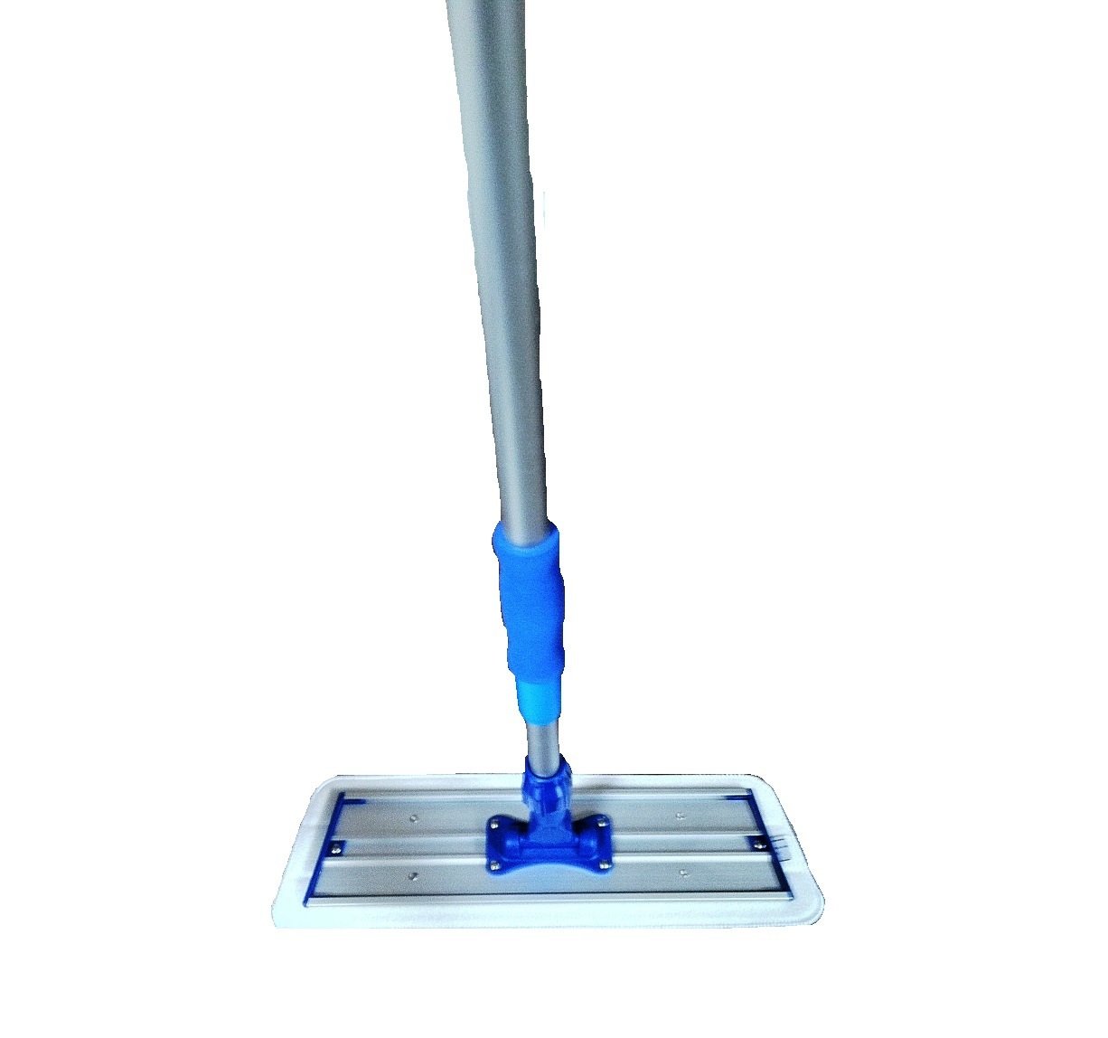 16 Inch Commercial Microfiber Mop Kit - Heavy Duty Floor Cleaning System for Restaurants, Hospitals & Schools | Real Clean Professional Mop with Washable Pads