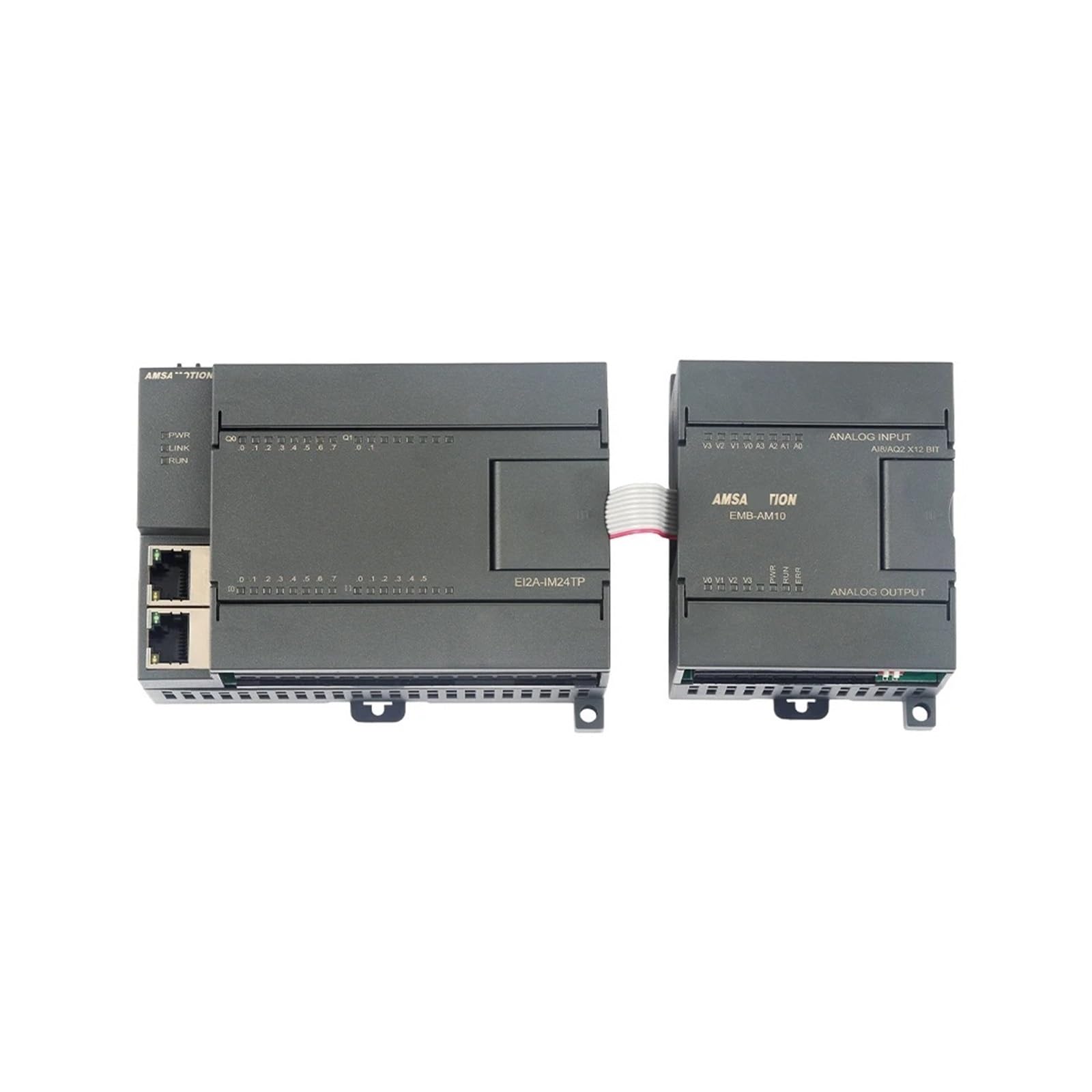 EMB Series Ethernet Converter Server Expansion Module - Profinet, Canopen, EtherNet/IP, CCLink Compatible Submodule for BUS Modules (EMB-AM8) | Industrial Automation & Network Communication Solutions