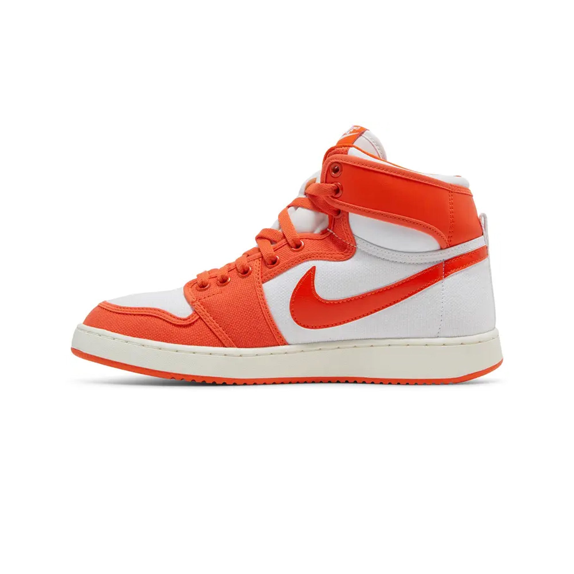 Air Jordan 1 Retro AJKO 'Syracuse' White Orange Basketball Shoes (2022) - Classic Sneakers for Men's Streetwear & Casual Outfits