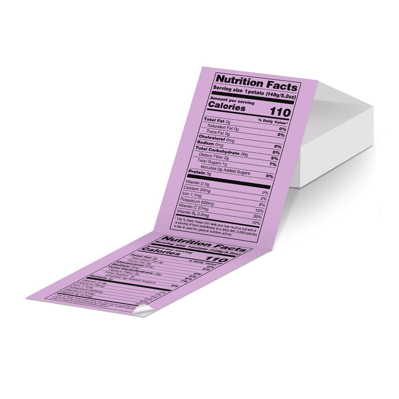 Phomemo 4x6 Fan Fold Thermal Direct Shipping Labels - Compatible with Zebra, Rollo & More Label Printers - Perfect for Ecommerce, Amazon FBA & Package Shipping