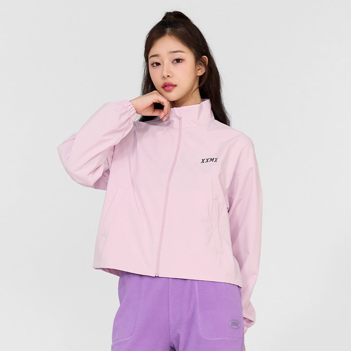 Stylish High Neck Crop Jacket for Women - Trendy Winter Fashion Outerwear for Streetwear & Night Out