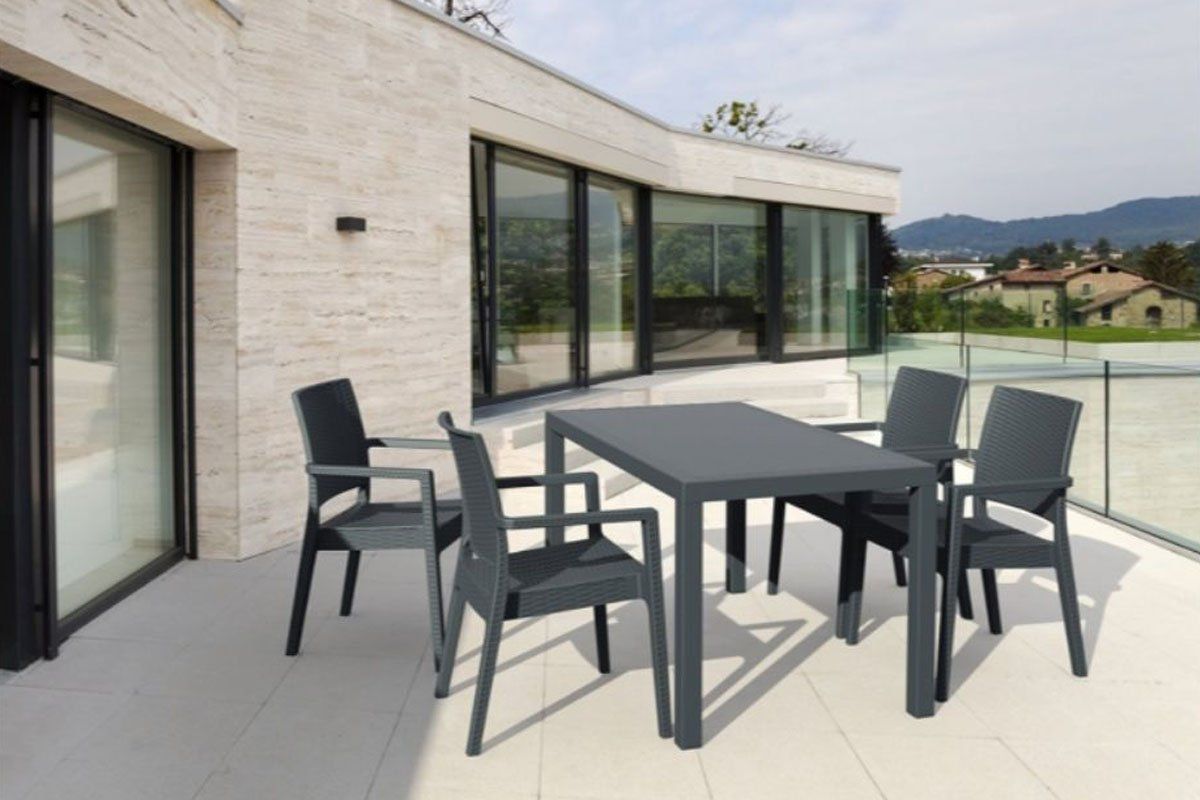 Hospitality Plus Ibiza Lounge Cafe Chair - Stackable Armchair for Restaurants, Cafes & Outdoor Seating