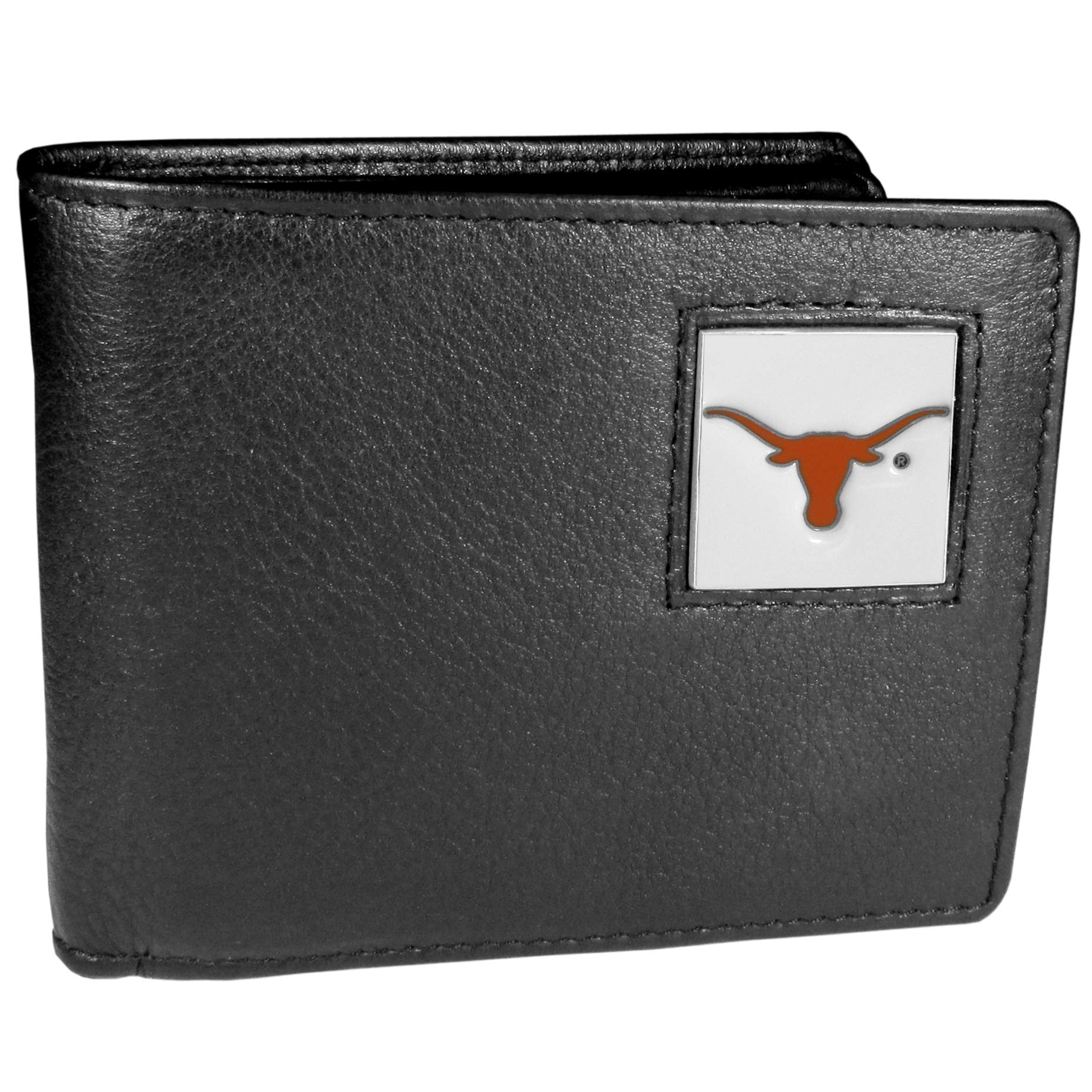 Siskiyou Sports NCAA Genuine Leather Bi-fold Wallet for Men - Perfect for College Football & Basketball Fans, Everyday Carry, and Gifts
