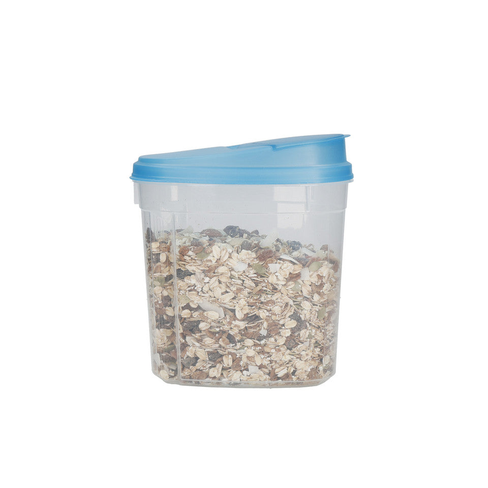 3-Piece Airtight Plastic Food Storage Container Set for Flour, Sugar & Rice - Perfect for Kitchen Pantry Organization & Bulk Food Storage