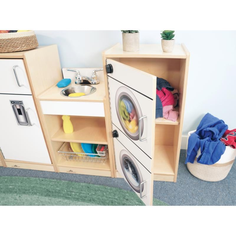 Whitney Brothers Toddler Kitchen Playset - Wooden Pretend Play Cooking Toy for Kids Ages 2-5 | Perfect for Preschool Learning & Imaginative Play at Home or Daycare