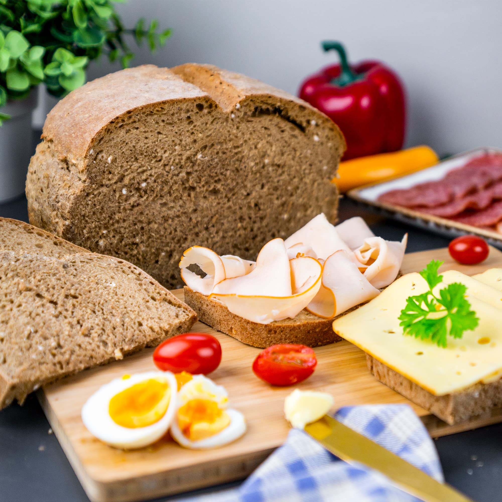 Premium BPA-Free Platinum Silicone Oval Bread Pan - 9.4