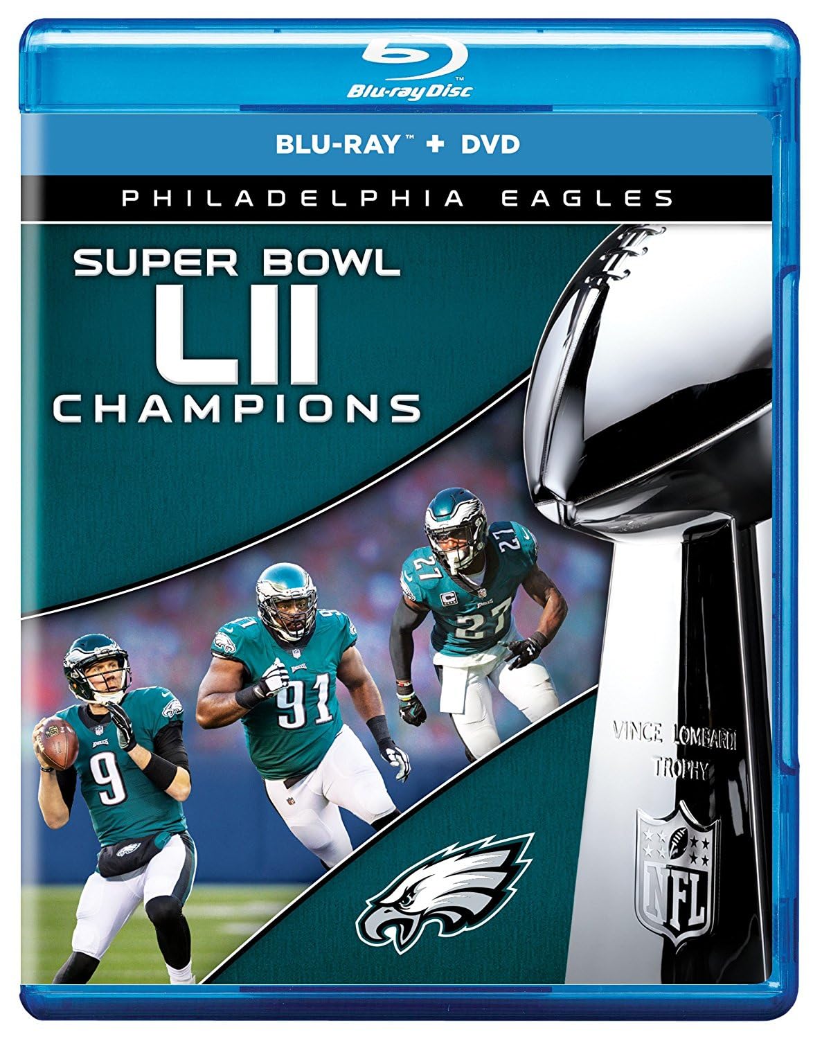 Official Philadelphia Eagles Super Bowl LII Champions Merchandise - NFL Apparel, Jerseys & Collectibles for Football Fans and Sports Enthusiasts - Perfect for Game Day, Tailgating and Eagles Pride Display