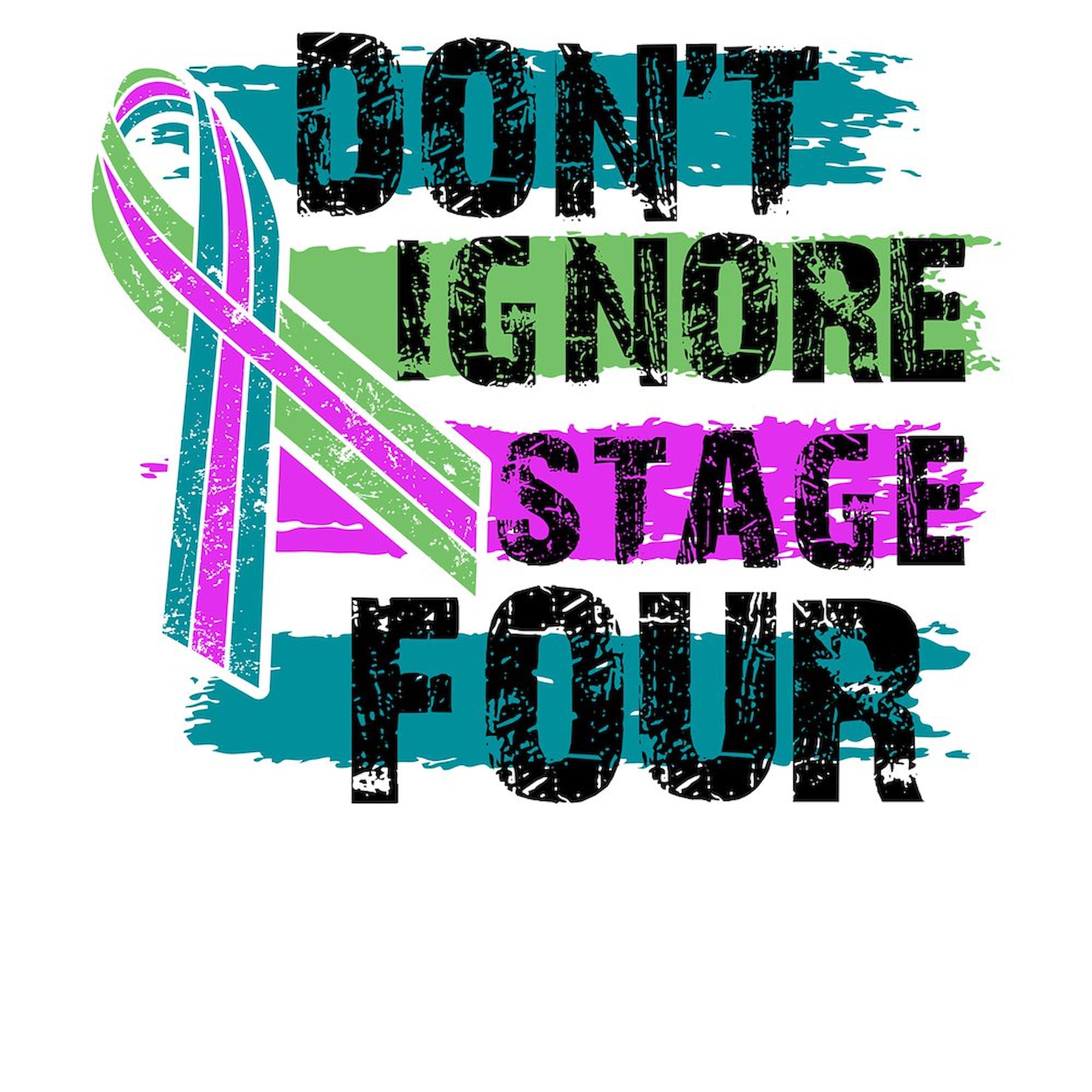 Metastatic Breast Cancer Awareness Sticker - Oval Car Bumper Decal for Support & Awareness | Perfect for Cars, Laptops, Water Bottles & Windows
