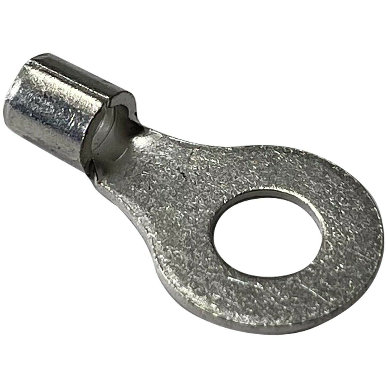 1000 Pcs Non-Insulated 12-10 AWG Ring Terminal Connectors - 1/4