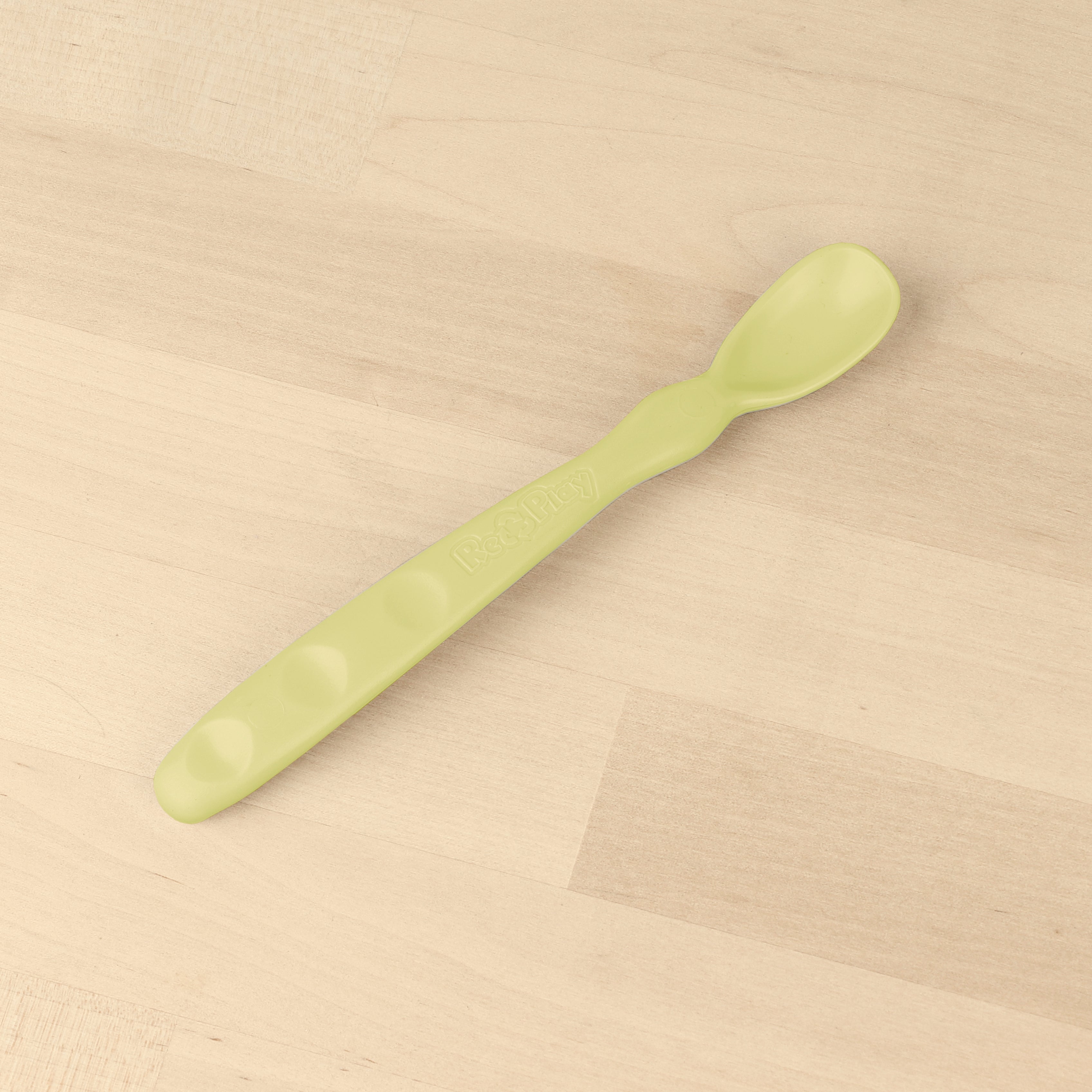 Re Play Infant Spoon - BPA-Free Baby Feeding Spoon Set for 6-24 Months - Soft Silicone Toddler Utensils for First Foods & Self Feeding - Perfect for Baby Led Weaning & Travel
