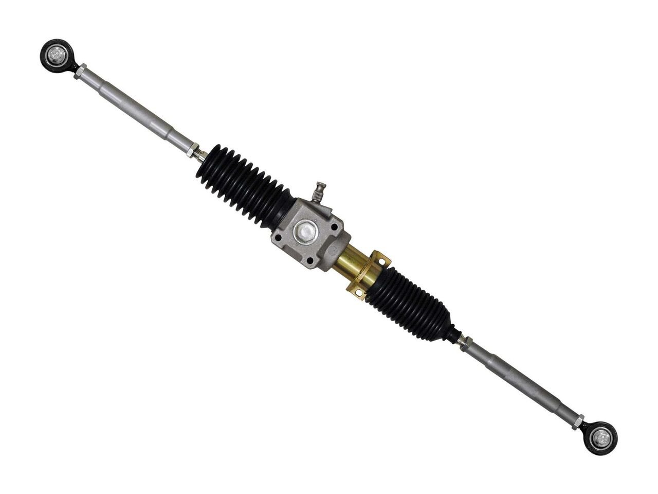 SuperATV RackBoss Heavy Duty Rack And Pinion Steering System for Polaris General 1000/4 (2016-2023 Models) - Standard Size - Off-Road UTV Accessories for Trail Riding & Mudding Adventures