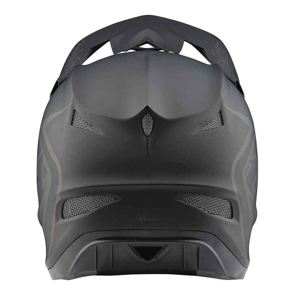 Troy Lee Designs D3 Fiberlite Silhouette Bike Helmet - Lightweight MTB & BMX Cycling Helmet for Men & Women - Perfect for Trail Riding, Downhill & Urban Commuting