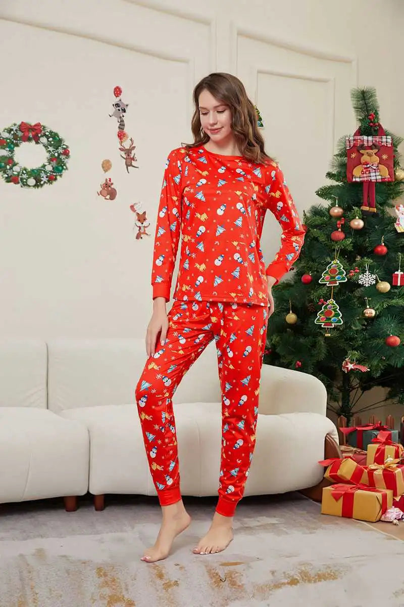 Family Matching Christmas Pajamas Sets - Cozy Holiday Pjs for Family Photos, Christmas Morning & Festive Gatherings