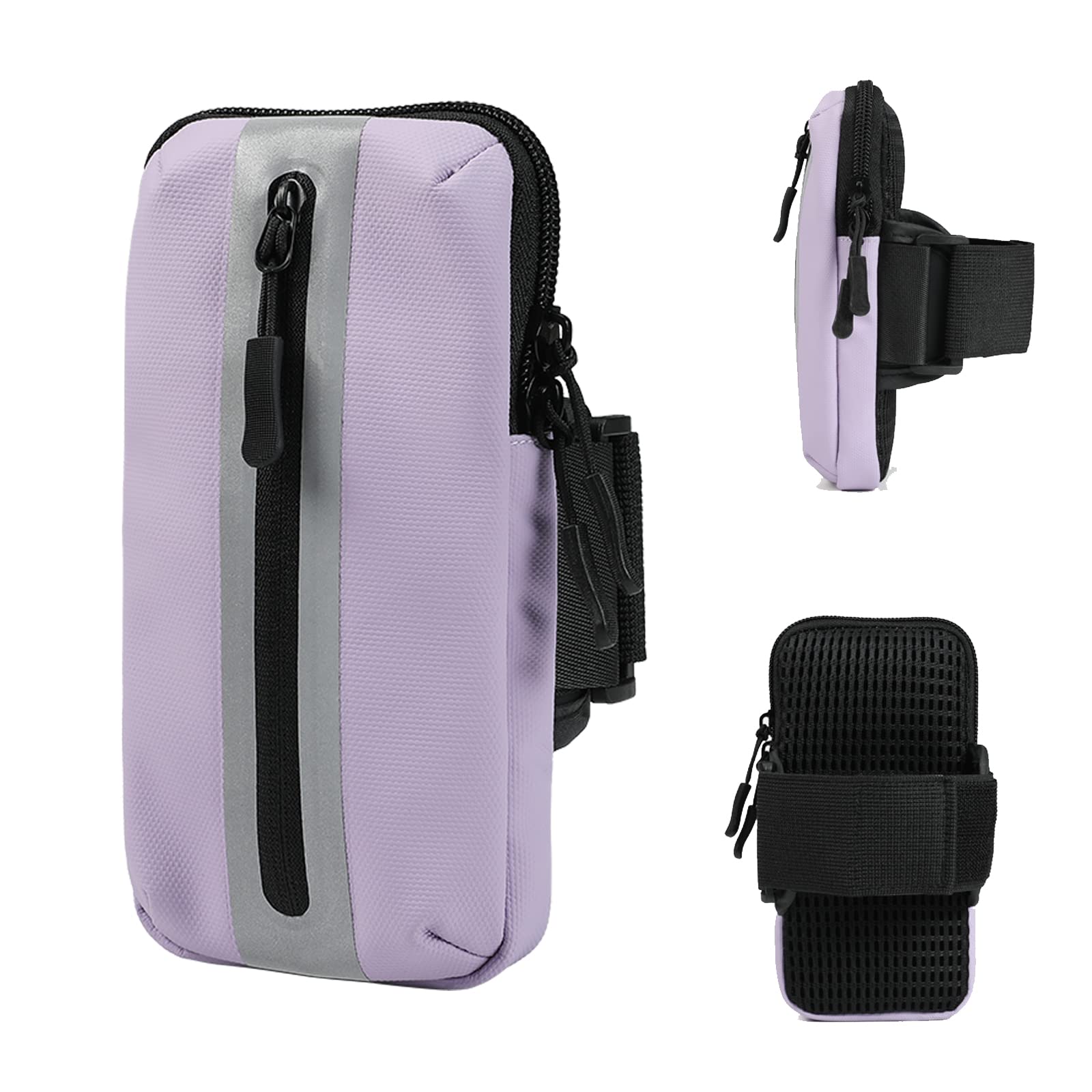 Running Armband for iPhone - Phone Holder for Exercise & Walking (Purple) - Perfect for Jogging & Gym Workouts