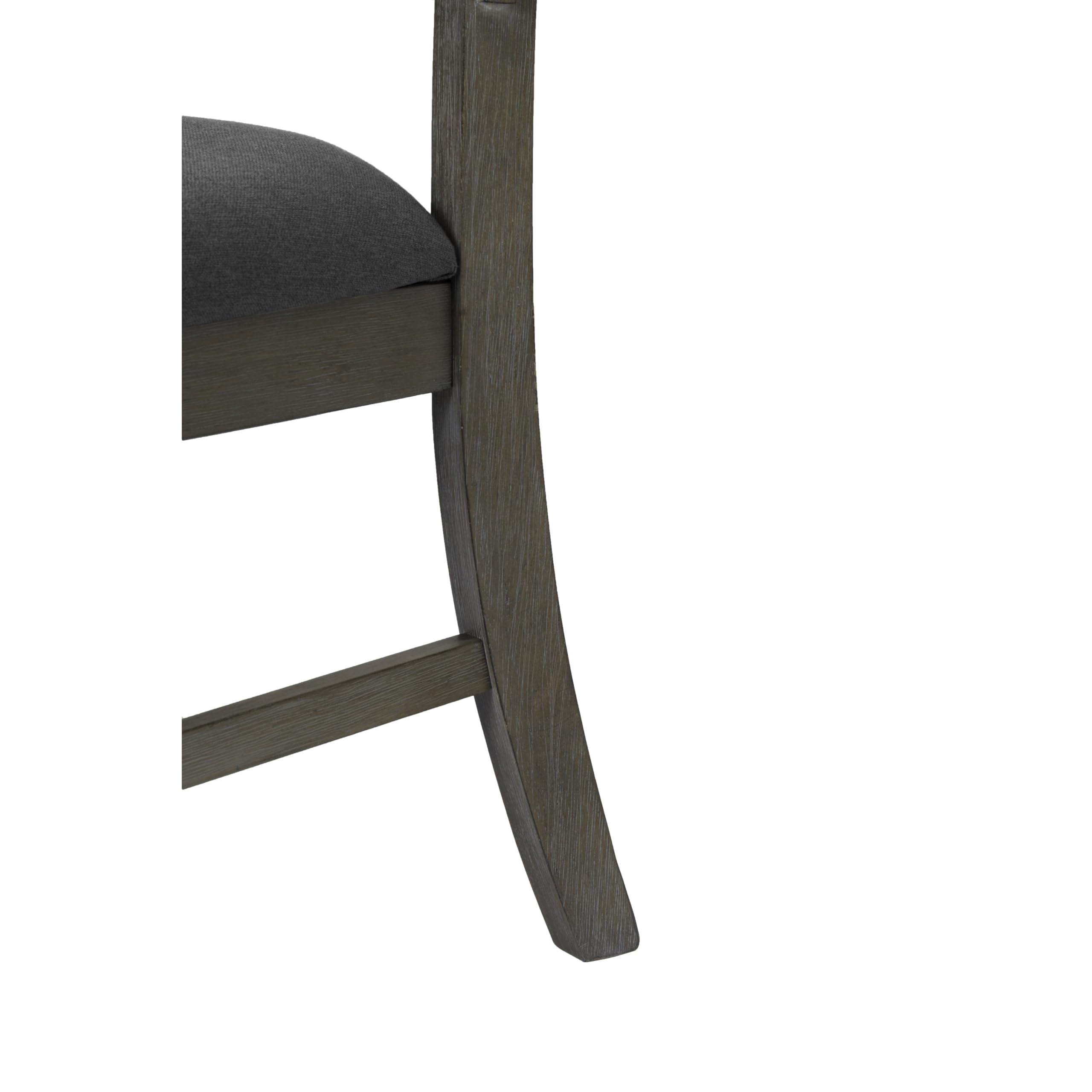 Premium Gray Side Chair for Dining Room - Sturdy & Comfortable Single Seater for Home, Office, or Restaurant Use