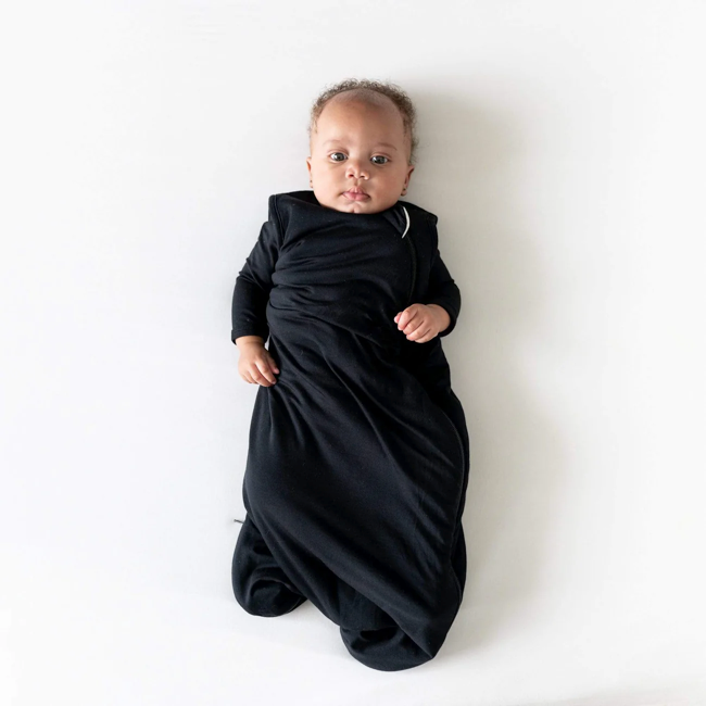 Kyte Baby 1.0 Tog Sleep Sack - Breathable Baby Sleeping Bag for Newborn to Toddler (Midnight Blue) - Perfect for Nursery, Daycare & Travel