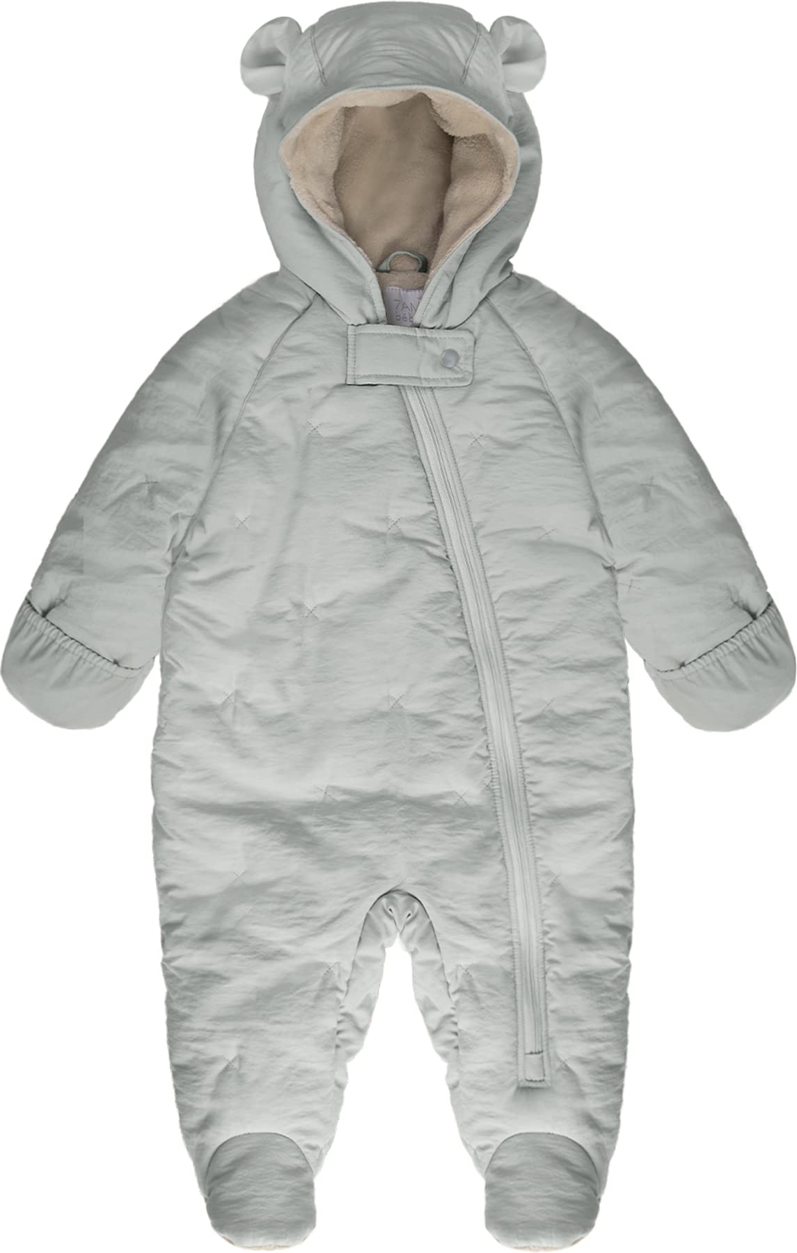 7AM Enfant Baby Jumpsuit Coat - Airy Zipper Jumpsuit for Boys & Girls | Water Repellent, Soft Cotton, Warm Winter Wear | Perfect for Outdoor Play, Stroller Walks & Cold Weather Protection