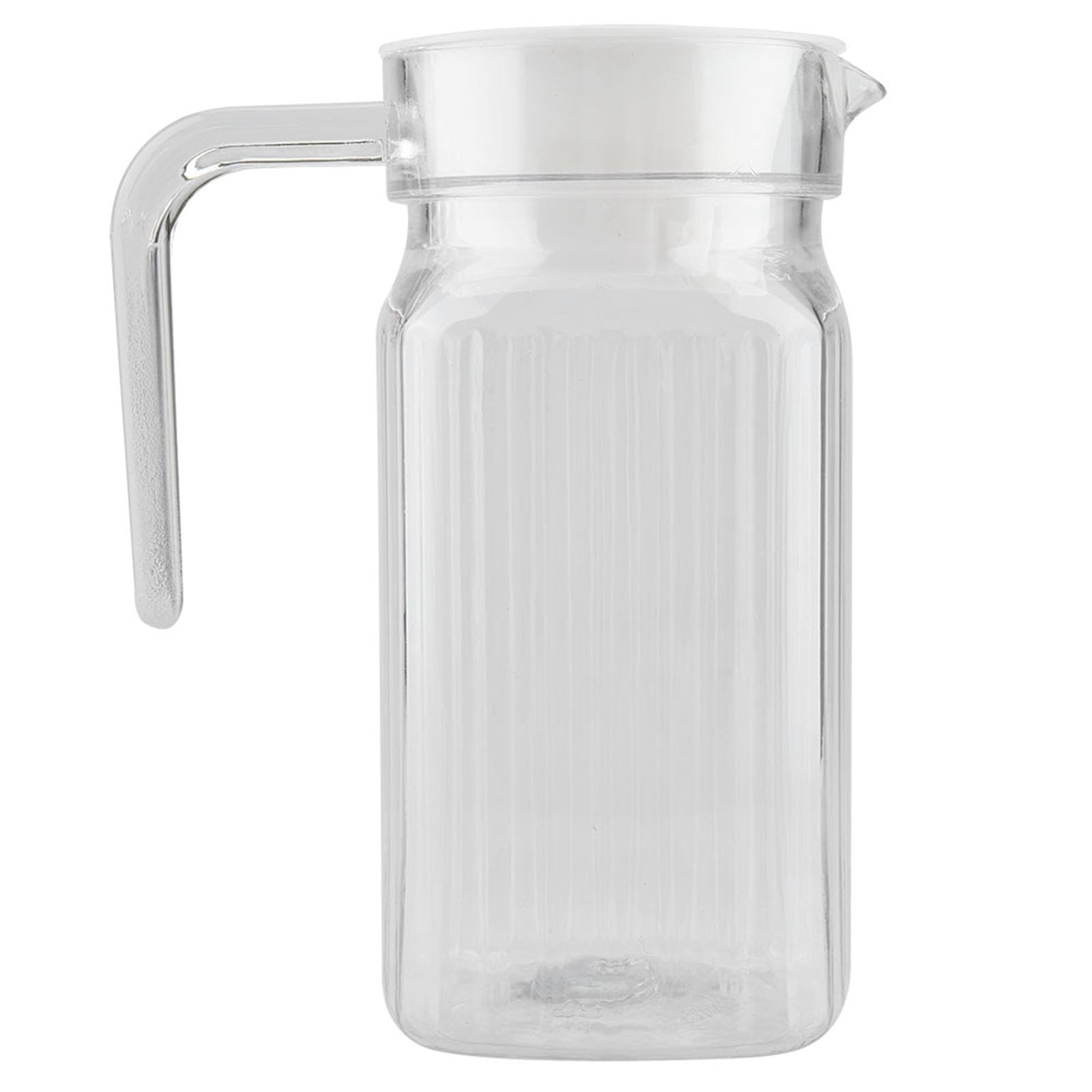 500ML Transparent Water Pitcher with Lid - BPA Free Pitcher for Water, Coffee, Tea, Lemonade & Beverages - Perfect for Home, Office, Kitchen & Outdoor Use