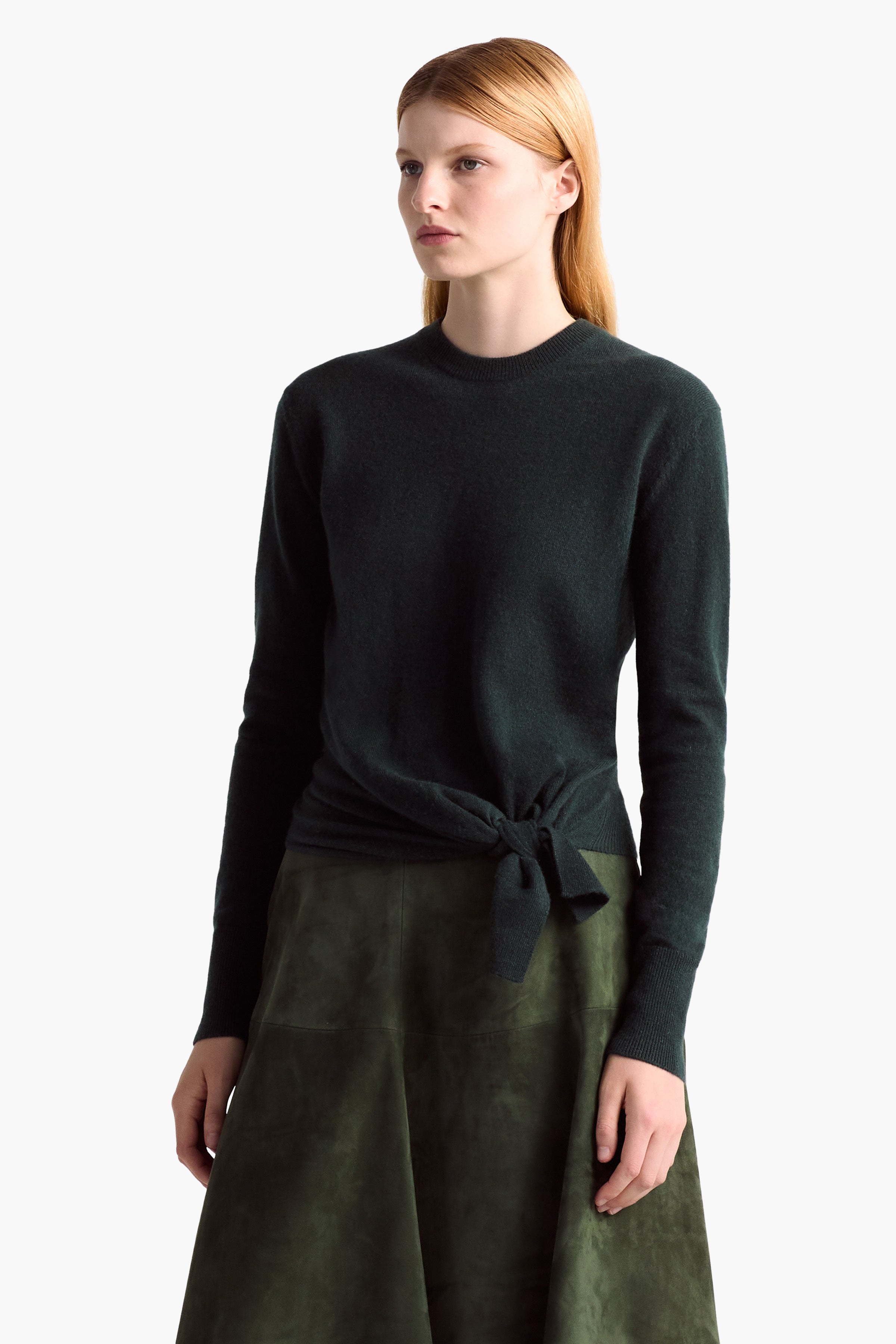 Stylish Nalini Sweater with Monstera Leaf Design - Perfect for Casual Outfits & Fall Fashion