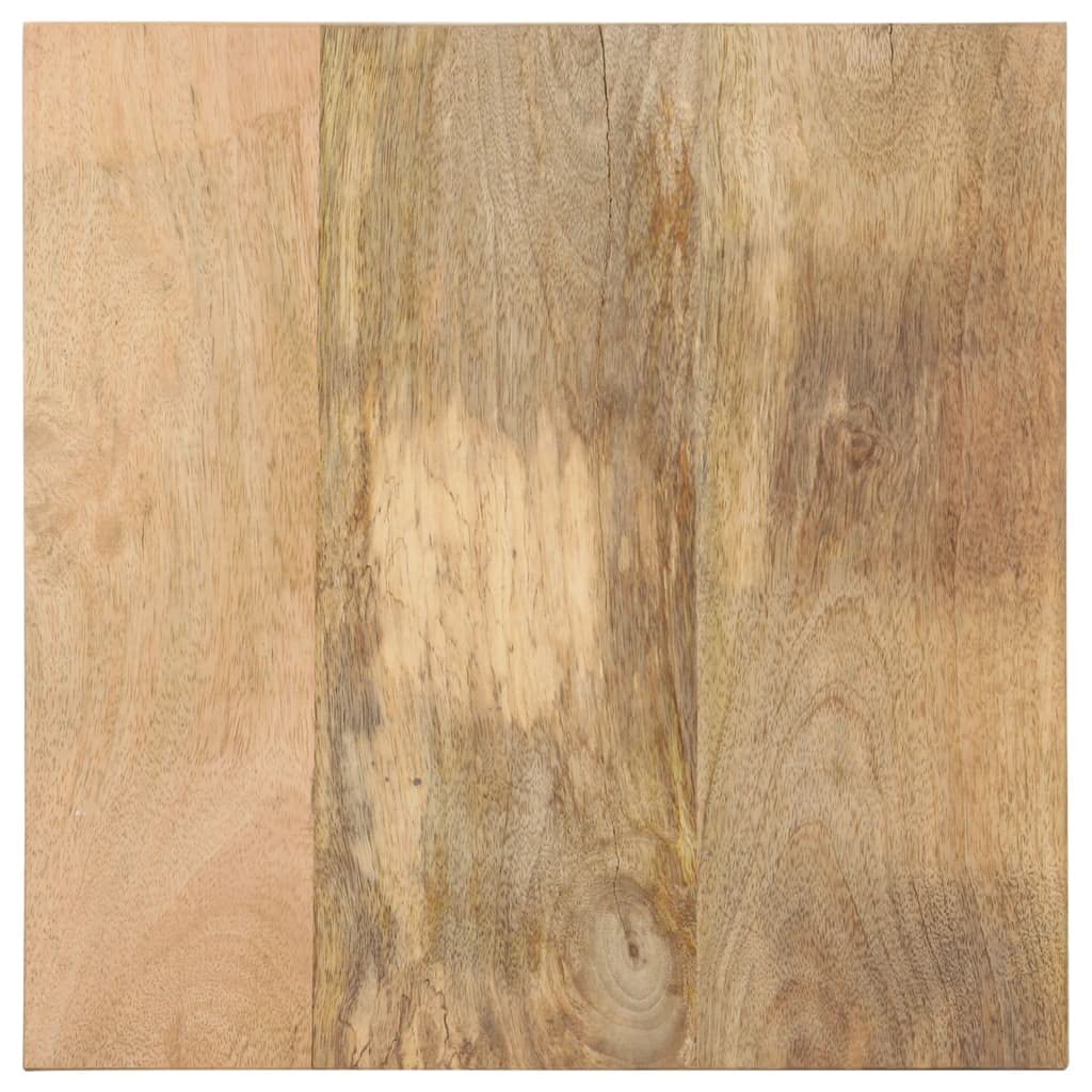 Solid Mango Wood Side Table - 15.7