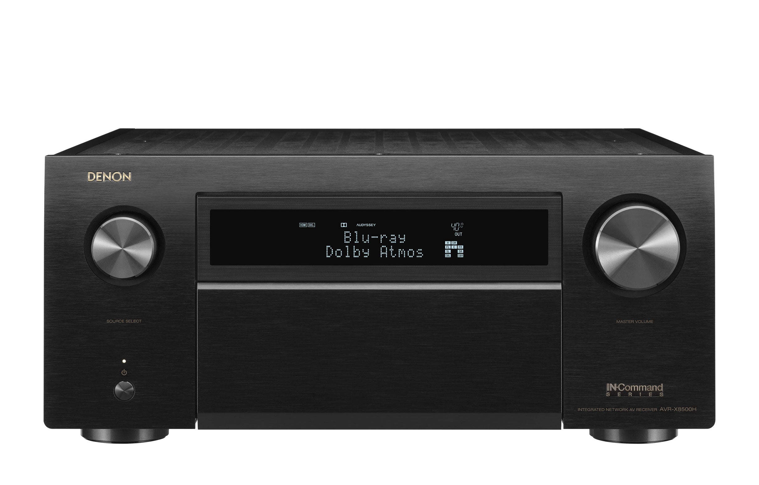 Denon AVR-X8500HA 13.2 Channel 8K Ultra HD AV Receiver with Auro-3D, HEOS Built-in & Alexa Compatibility - Perfect for Home Theater & Dolby Atmos Surround Sound Systems