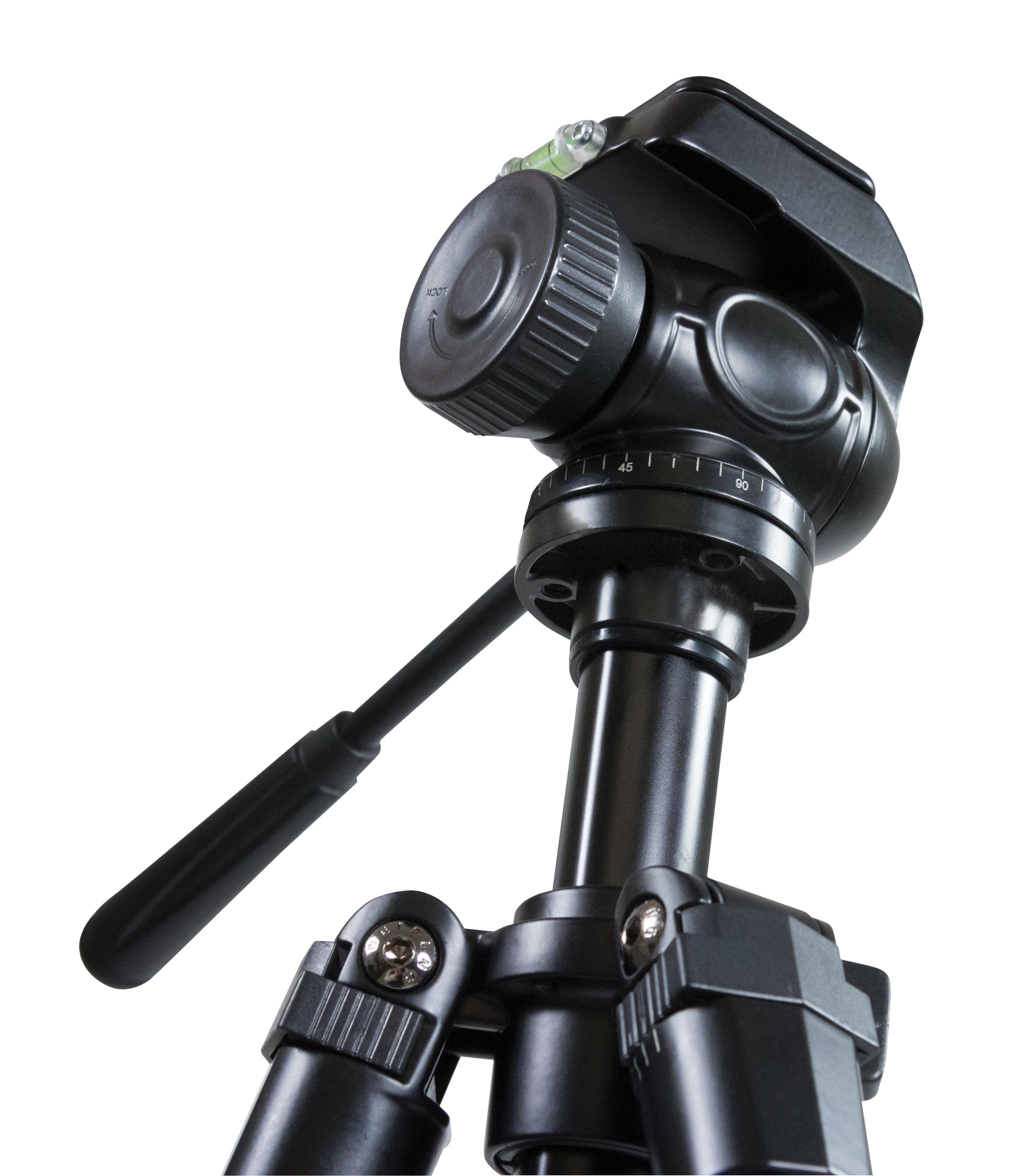 TrailSeeker Lightweight Aluminum Tripod for Hiking, Travel & Photography - Compact & Adjustable for DSLR Cameras, Smartphones & Binoculars | Perfect for Outdoor Adventures, Vlogging & Wildlife Watching