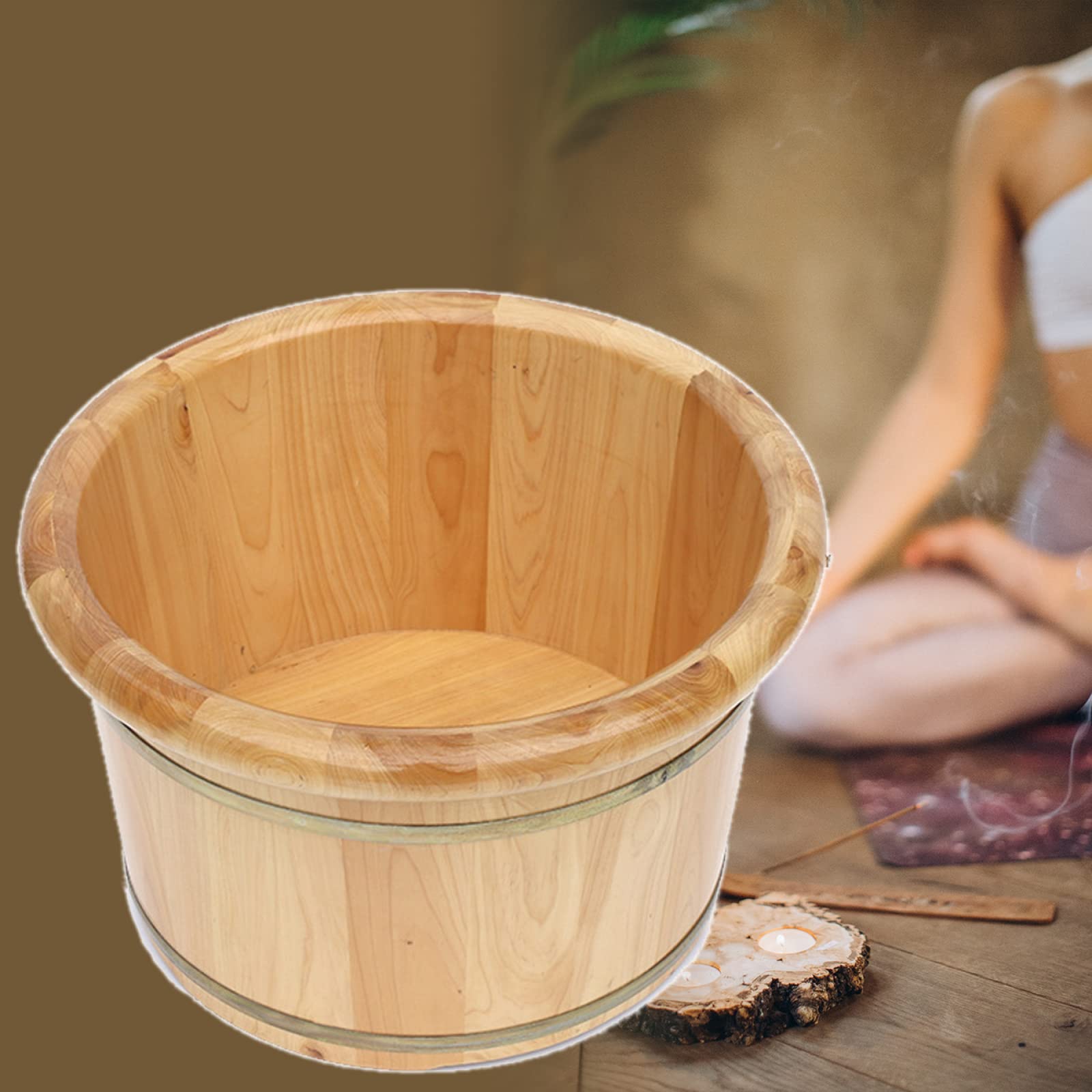 ADITAM Foot Spa Massager - Handcrafted for Long-Lasting Insulation, Durable Professional Pedicure Accessory for Lazy Spa, Detox & Relaxation - Perfect for Home Spa, Foot Care & Stress Relief