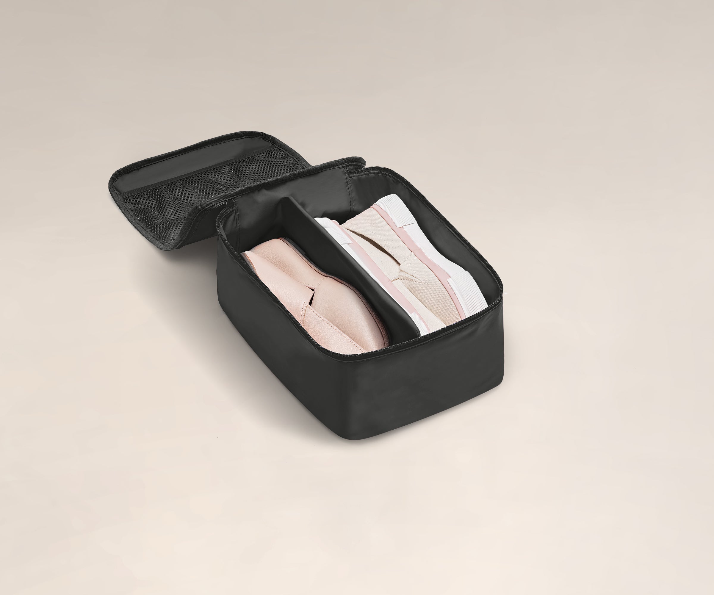 Premium Shoe Storage Organizer in Jet Black - Stackable Shoe Box for Closet, Sneaker Display & Home Organization - Perfect for Sneakerheads, Shoe Collectors & Small Spaces