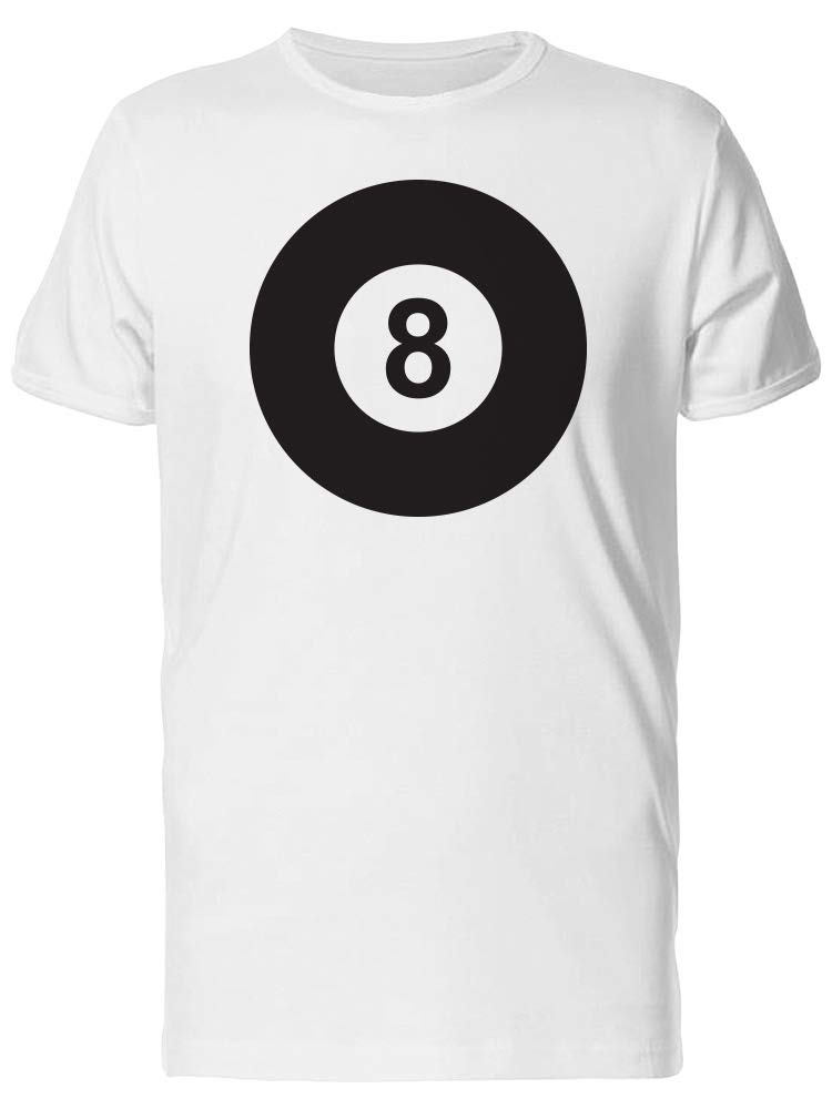 Men's 8 Ball Pool Billiard Game Graphic T-Shirt - Casual Gaming & Sports Bar Wear