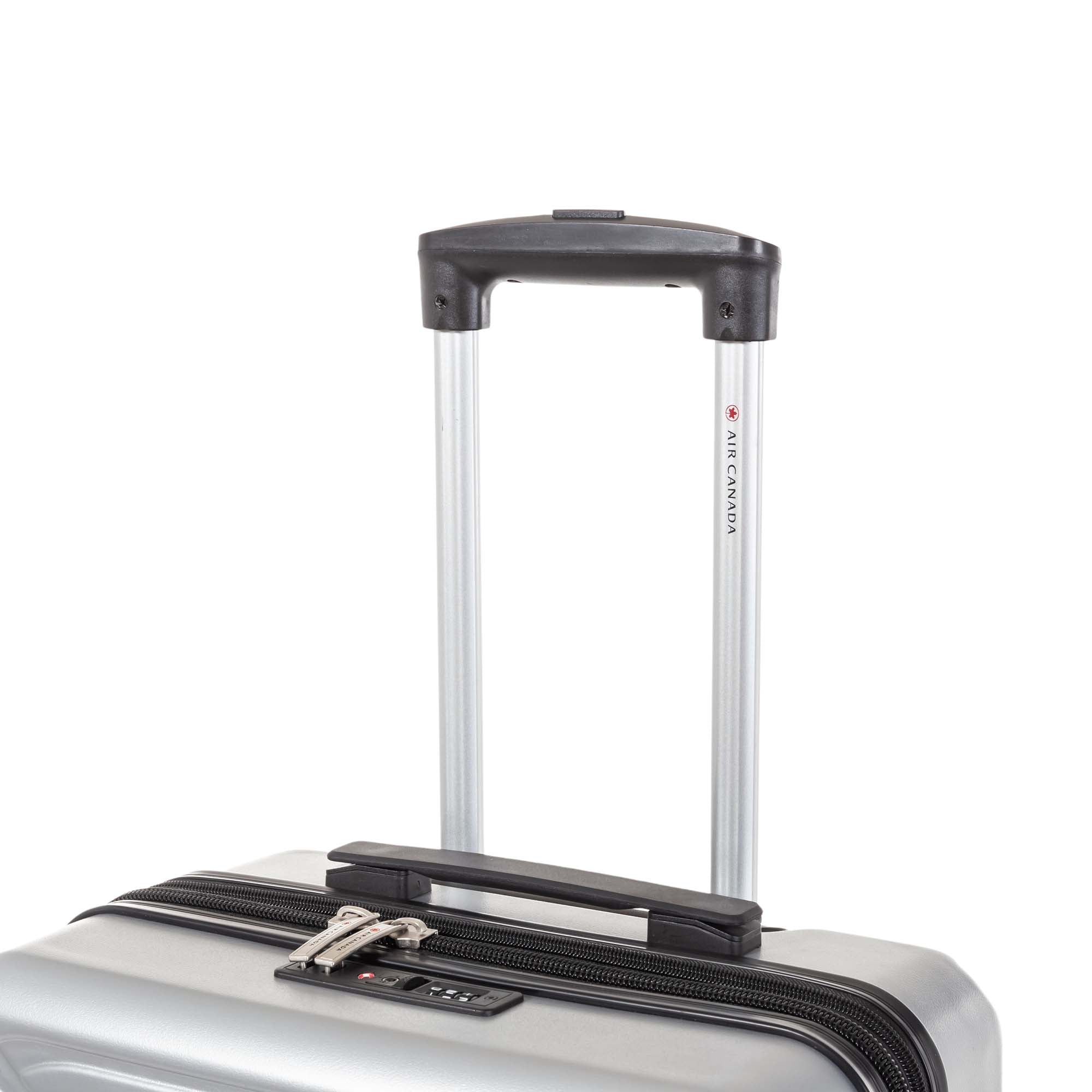 Air Canada Milan Carry On Hardside Expandable Luggage - Lightweight Spinner Suitcase for Travel, Business Trips & Weekend Getaways