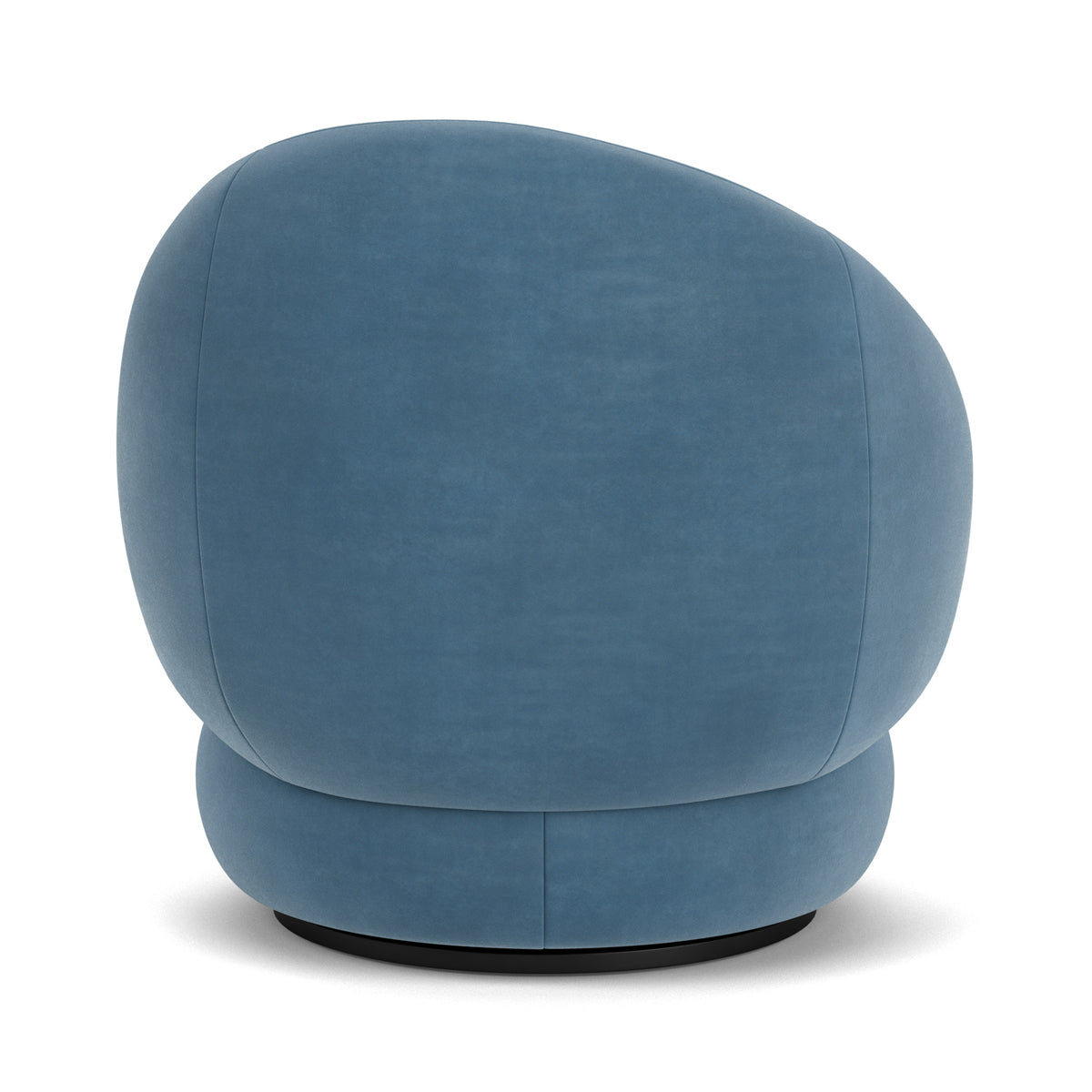 Luxury Alma Velvet Swivel Armchair - Modern Accent Chair for Living Room, Bedroom & Office - 360° Rotating Comfortable Lounge Chair with Soft Upholstery - Perfect for Reading, Relaxing & Home Decor
