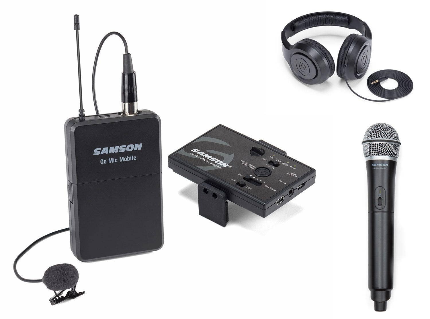 Go Mic Mobile Combo - Professional Wireless Microphone System for Smartphones, Vlogging, Live Streaming & Content Creation