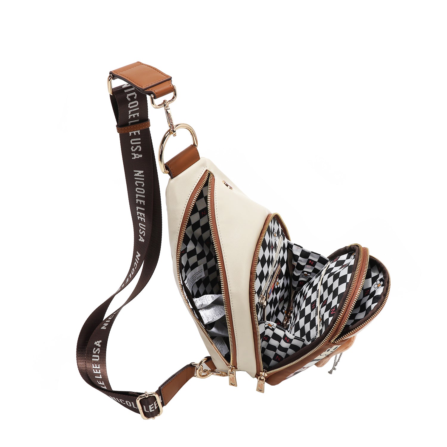 Big Brother Sling Bag with Keychain - Stylish Crossbody Bag for Men & Women - Perfect for Travel, Hiking, and Everyday Use