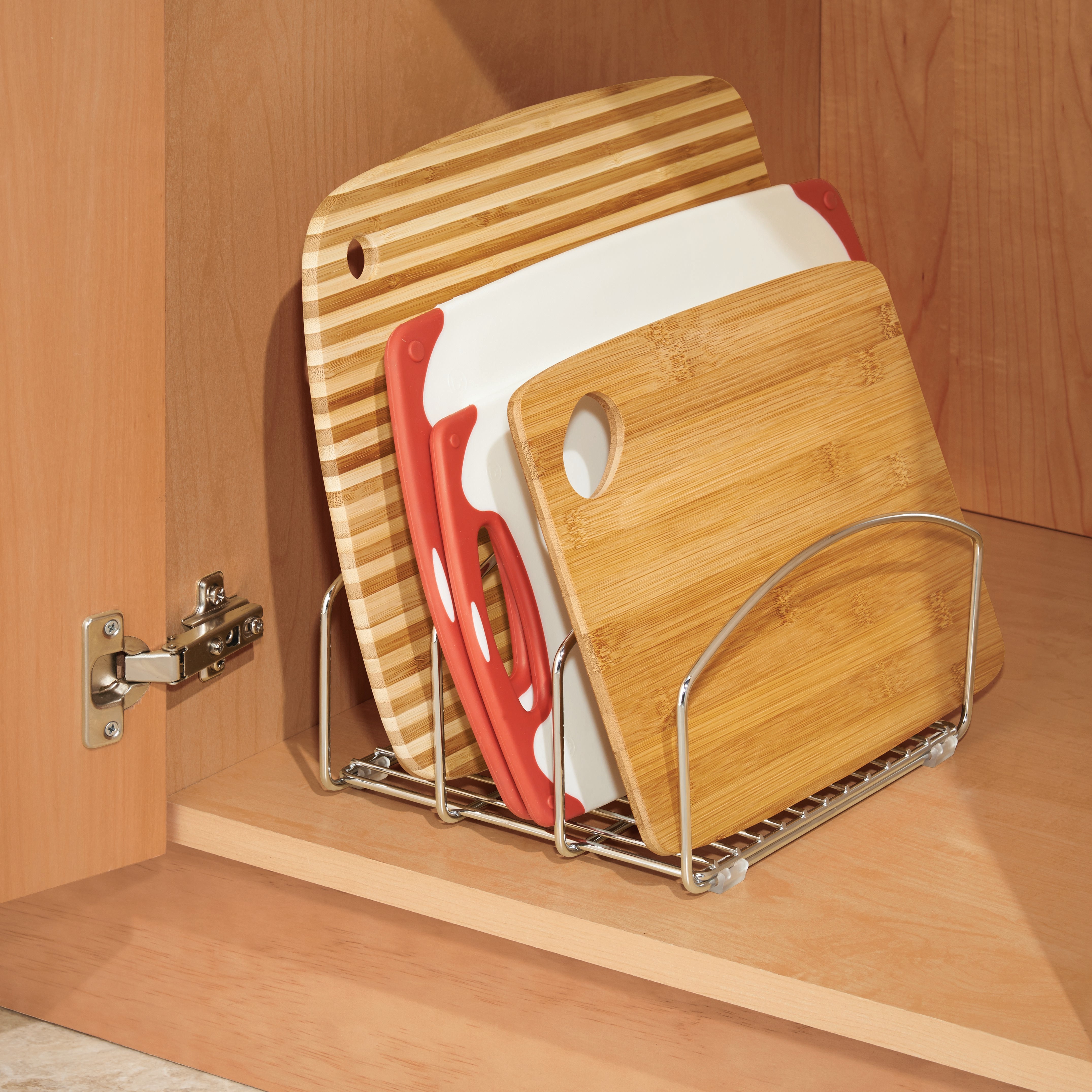 Classico Kitchen Cookware Organizer - Premium Pot and Pan Storage Rack for Cabinets & Drawers - Perfect for Small Spaces, Apartment, and RV Organization