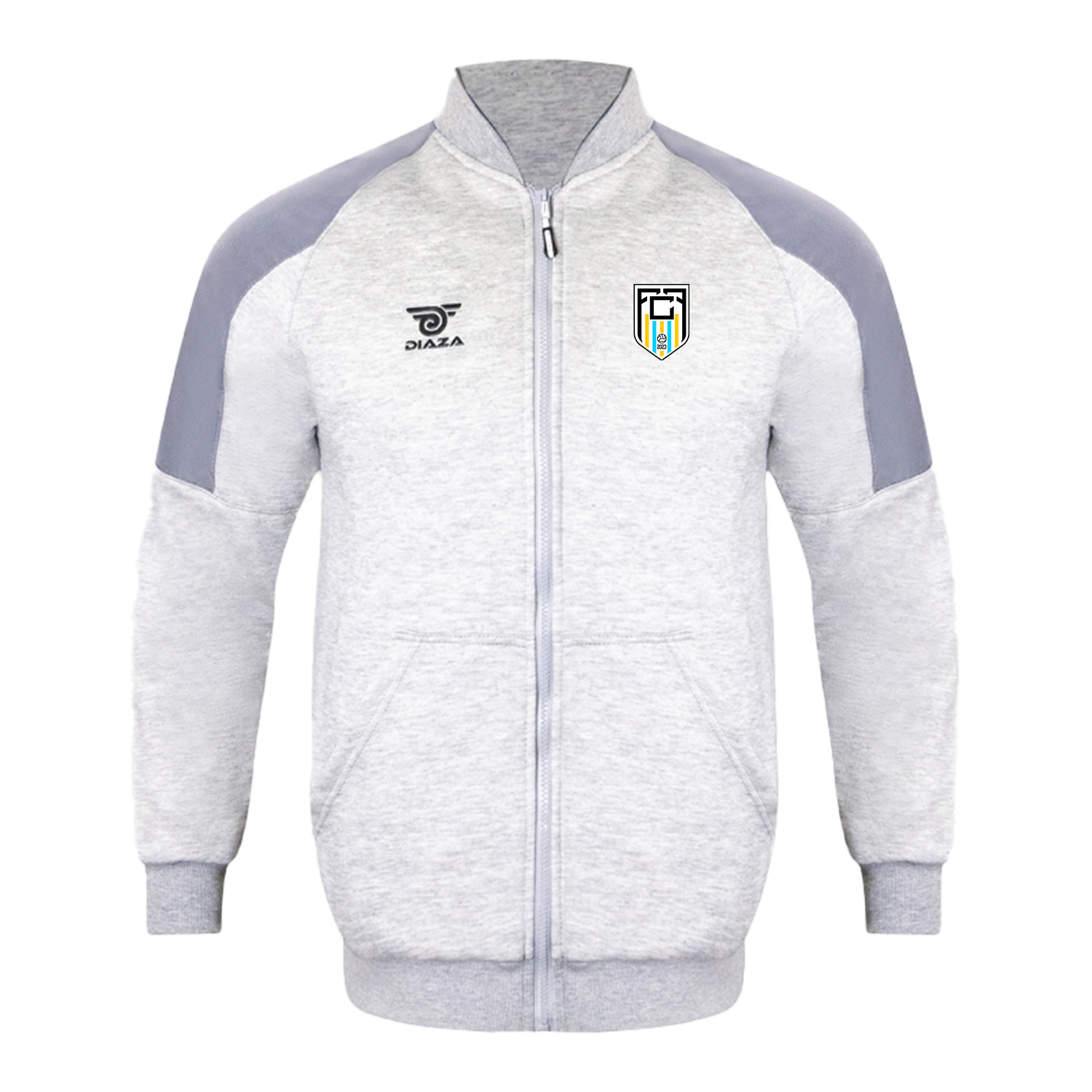 Vintage FFC Jacket for Men & Women - Grey Retro Style Coat - Perfect for Casual Outfits, Outdoor Adventures & Urban Fashion