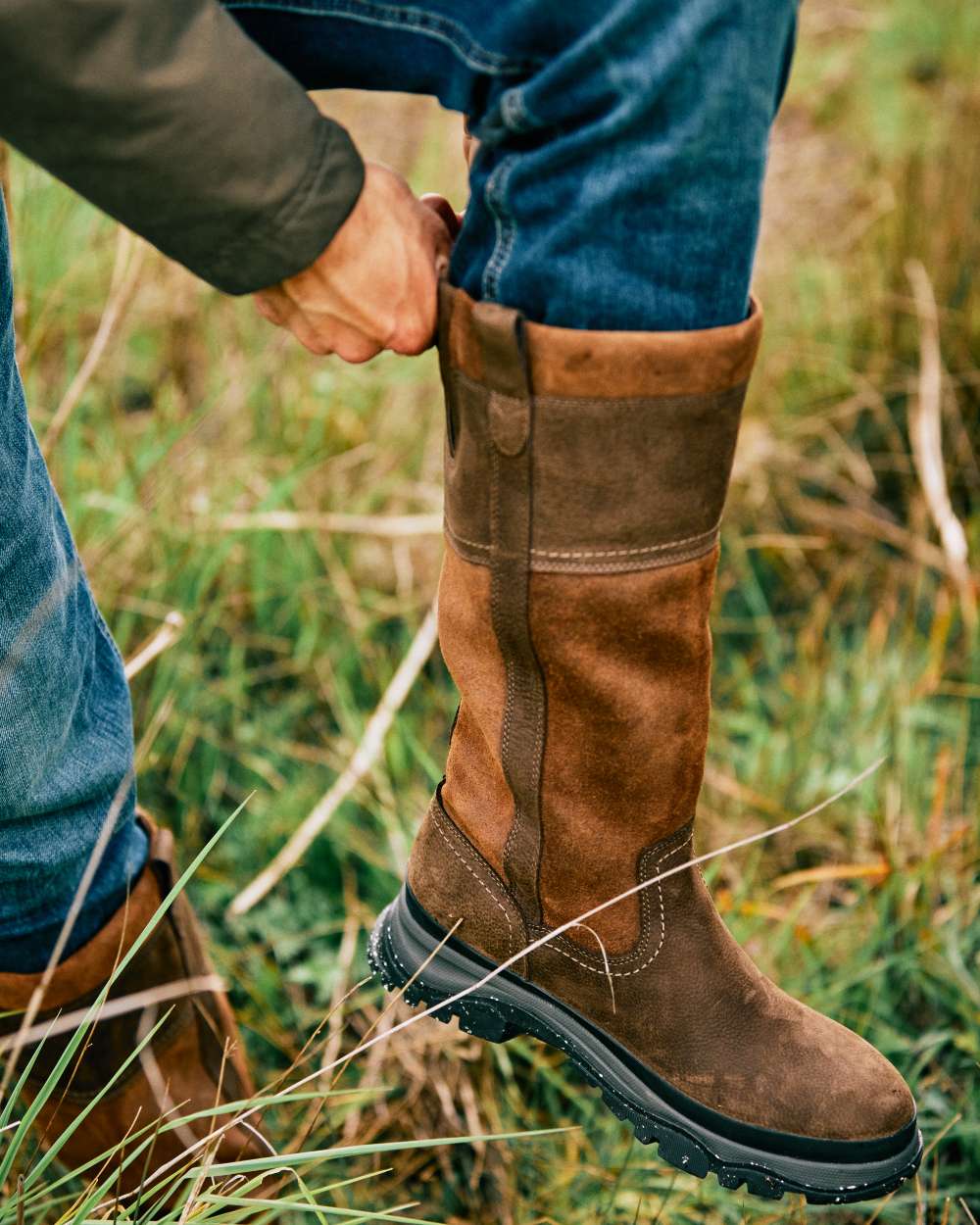 Ariat Moresby Tall H20 Java Country Boot - Waterproof Western Riding Boots for Women - Perfect for Horseback Riding, Ranch Work & Outdoor Adventures