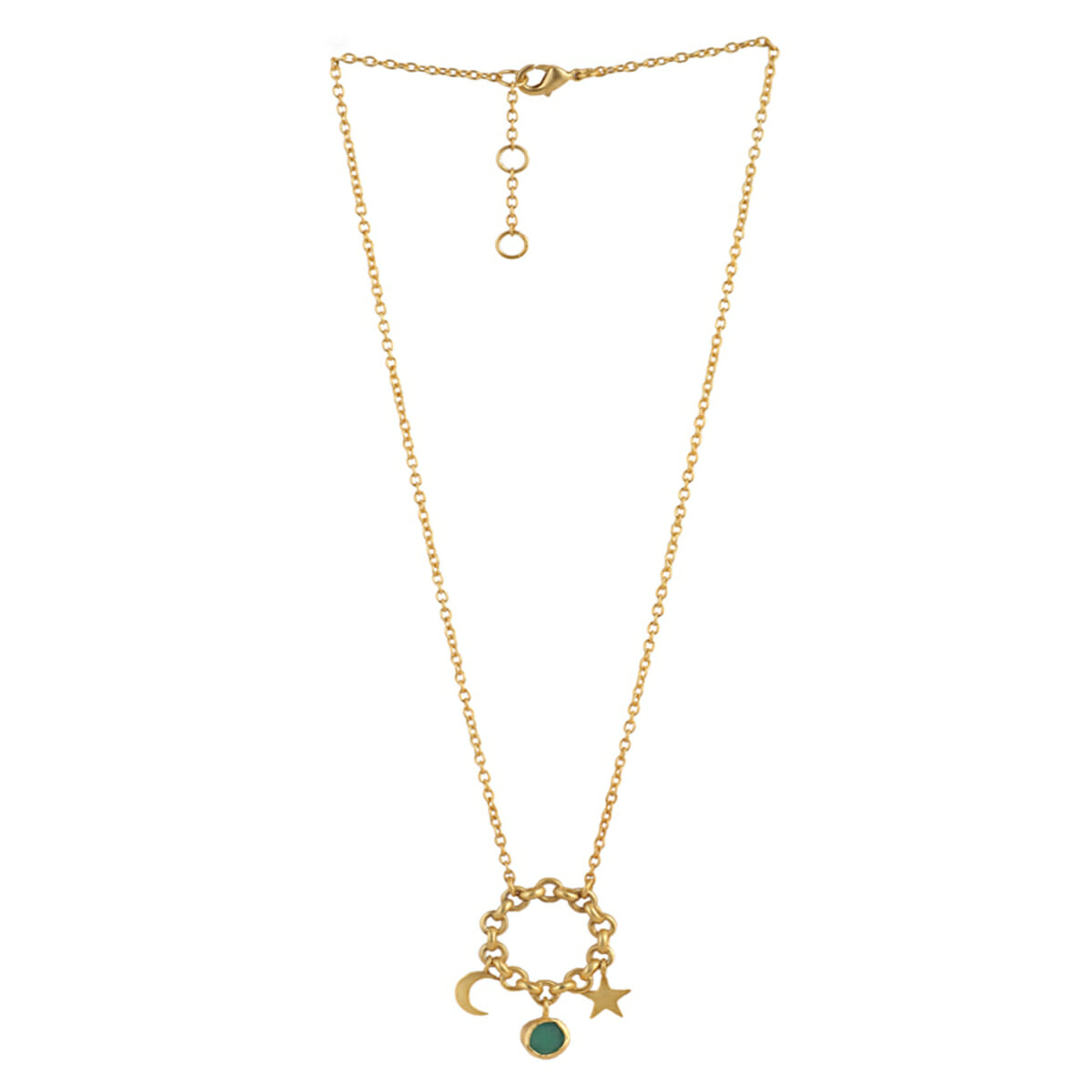 Green Chalcedony Necklace for Women - Soul Cruise Healing Crystal Pendant - Perfect for Meditation, Yoga & Spiritual Healing