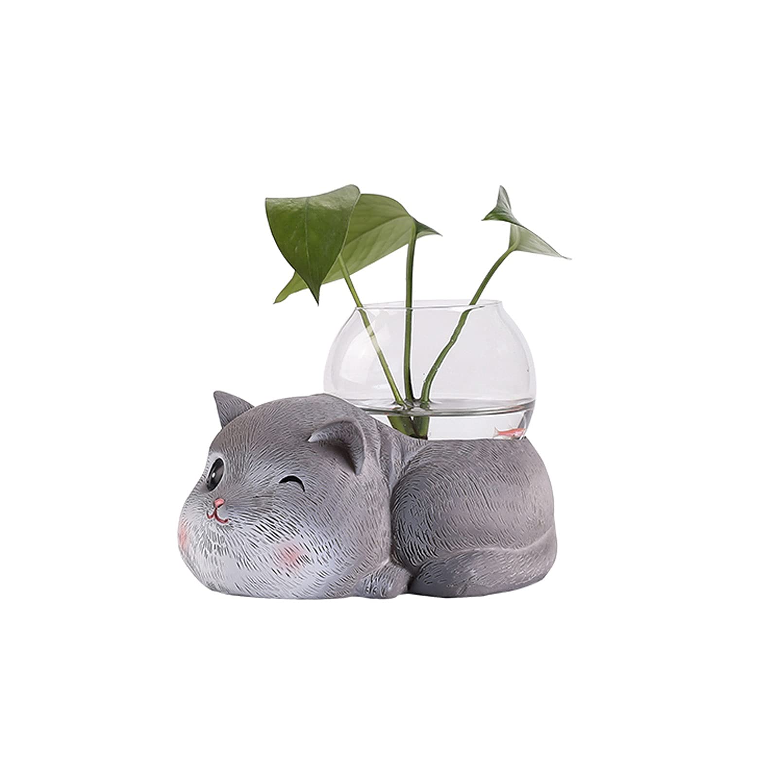 Creative Hydroponic Glass Flower Vase - Elegant Home Decor for Dining Table, Living Room & Office - Perfect for Wedding Centerpieces & Desktop Ornaments - Ideal for Fresh Flowers, Succulents, and Indoor Plant Displays