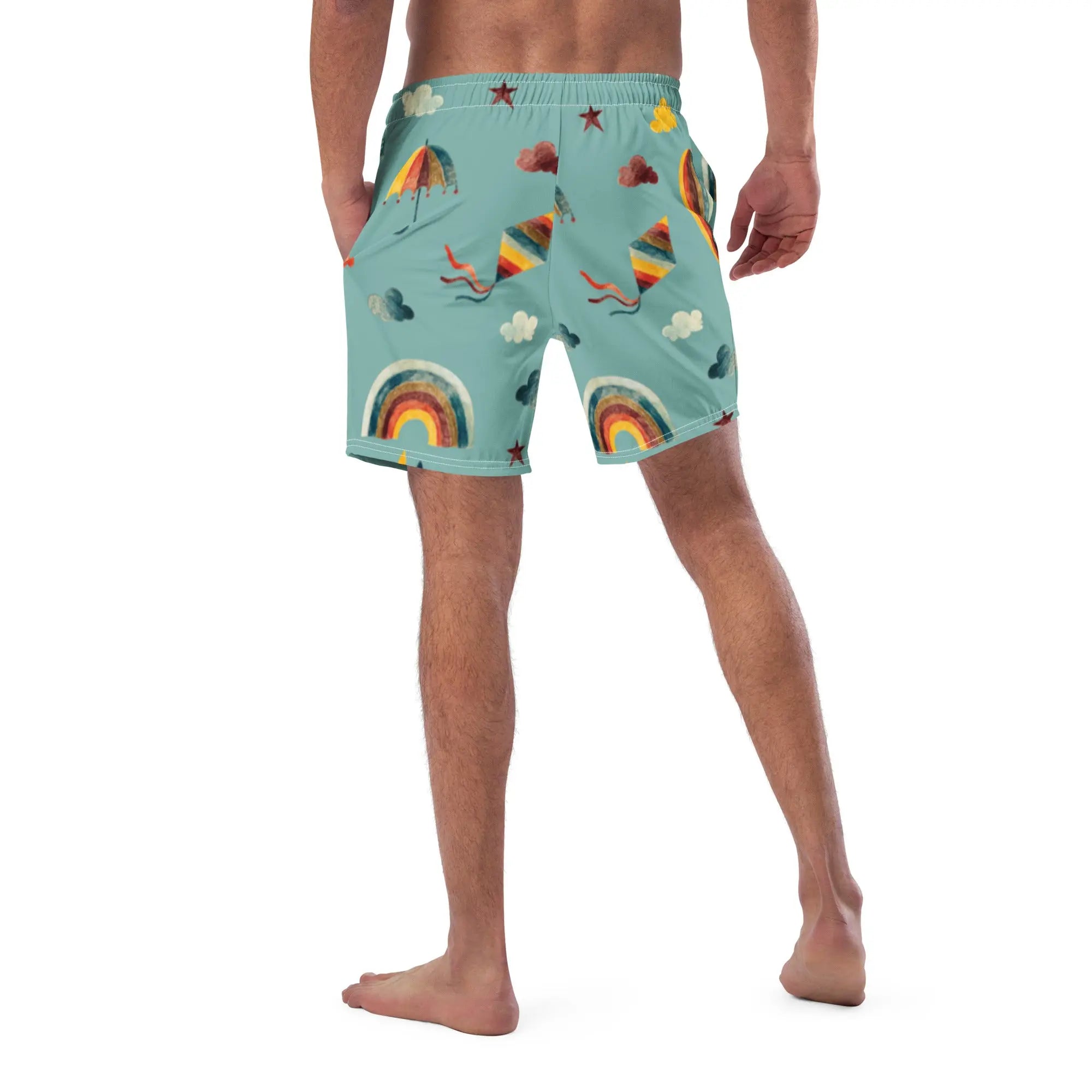 Men's Swim Shorts - Quick Dry & Comfortable Swim Trunks for Beach, Pool & Water Sports | Sky Design