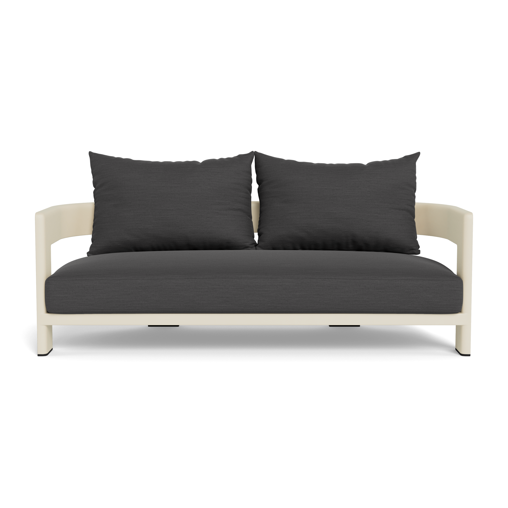 Victoria Aluminum 2-Seat Outdoor Patio Sofa - Lightweight & Weather-Resistant for Garden, Poolside, or Balcony Relaxation
