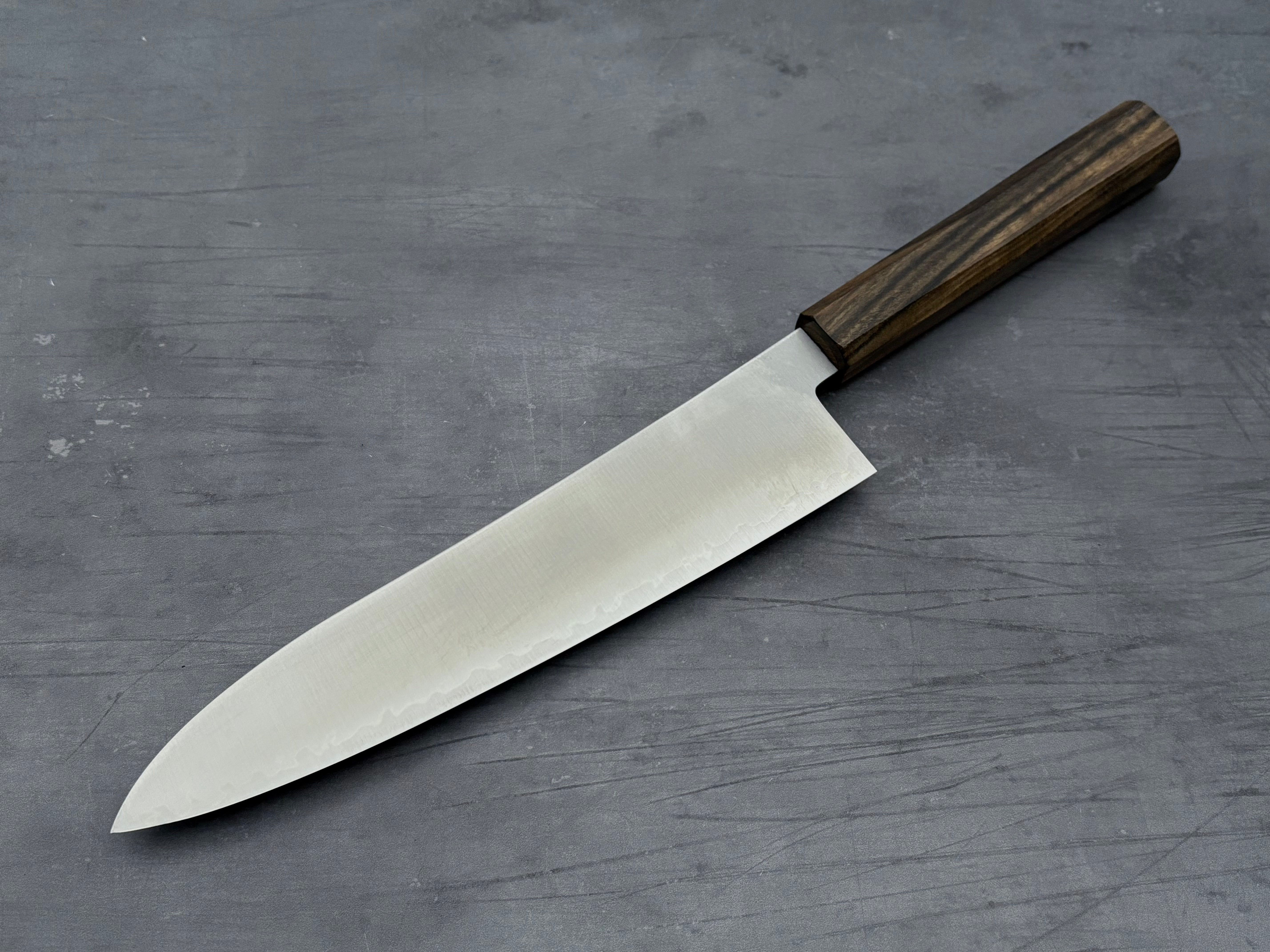 Hatsukokoro Hayabusa HAP40 Gyuto 210mm Japanese Chef Knife - High-Performance Kitchen Knife for Professional Chefs & Home Cooking, Perfect for Slicing, Dicing & Chopping Vegetables, Meat & Fish