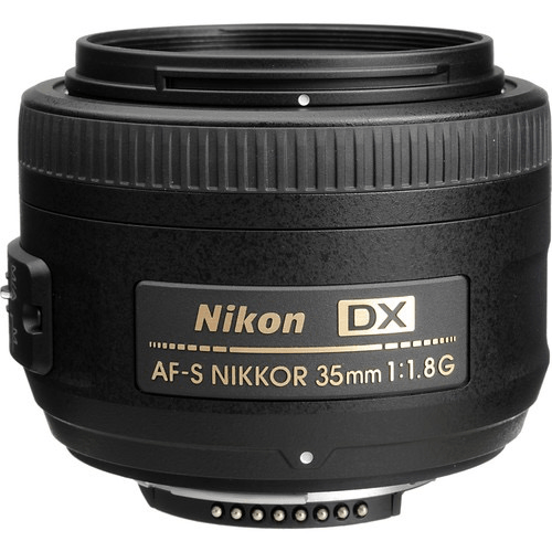Nikon AF-S DX NIKKOR 35mm f/1.8G Prime Lens for Nikon DSLR Cameras - Perfect for Portrait, Street & Low Light Photography