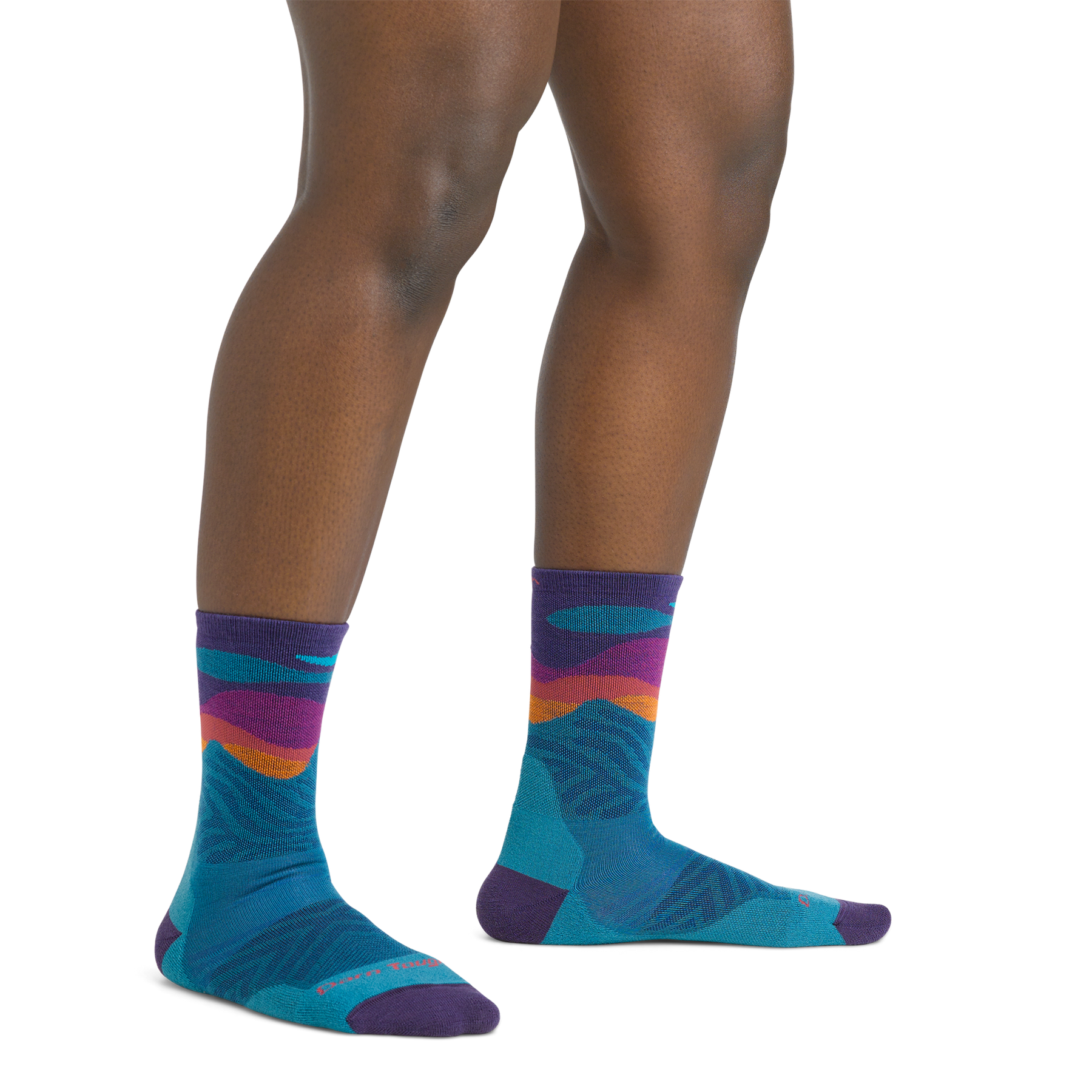 Darn Tough 1067 Merino Wool Micro Crew Ultra Lightweight Cushioned Running Socks for Women - Perfect for Hiking, Jogging & Everyday Comfort