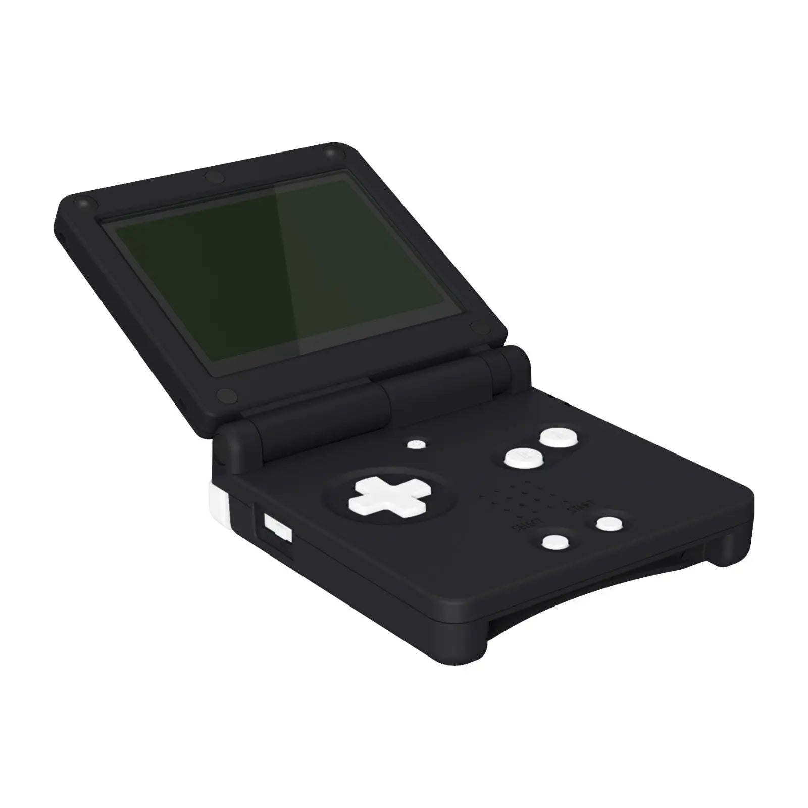 eXtremeRate Custom Replacement Buttons for Gameboy Advance SP (GBA SP) - Full Set Matte White | DIY Console Repair & Gaming Upgrade Accessories | Perfect for Retro Gaming Enthusiasts & Handheld Console Modders