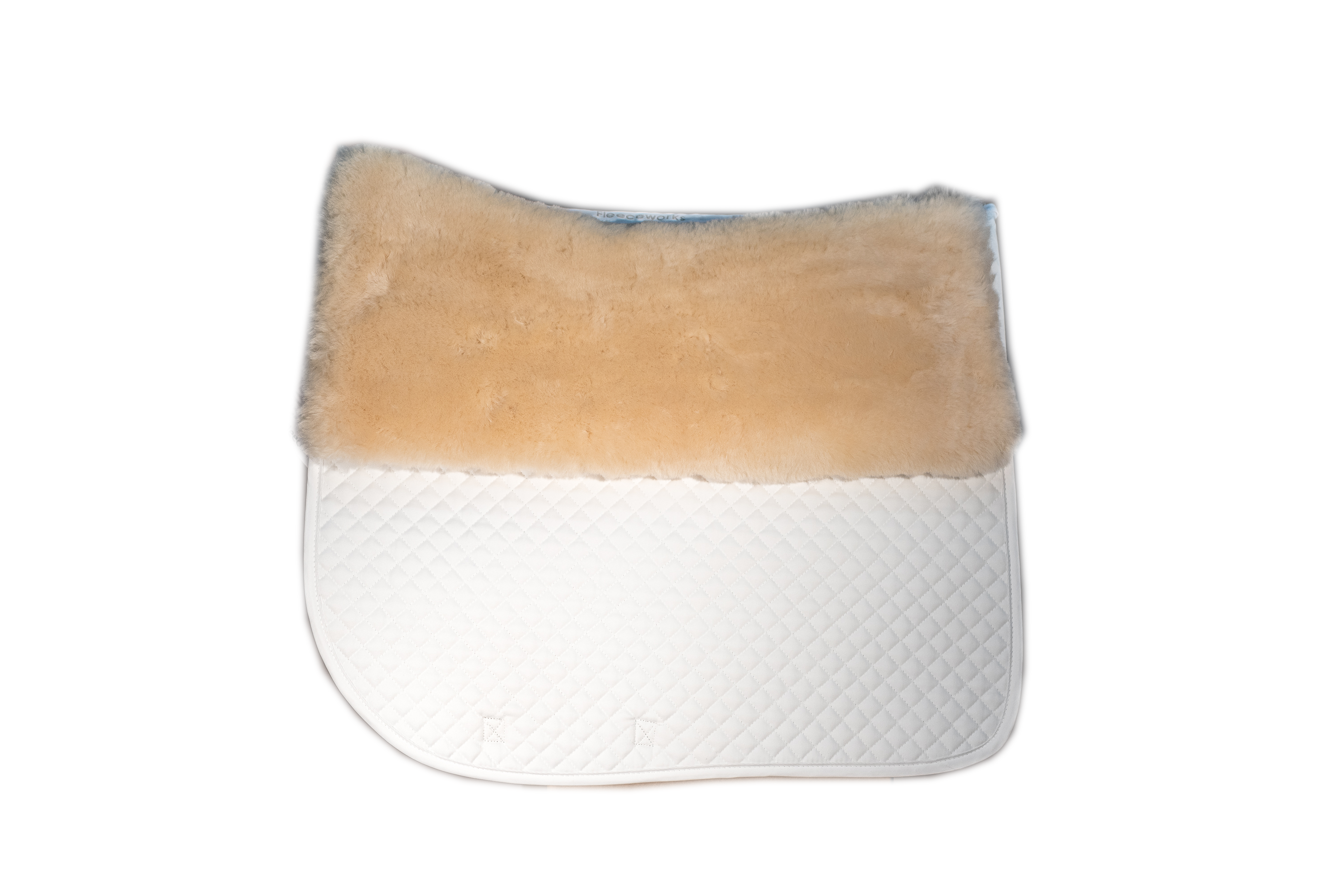 Quilted Dressage Saddle Pads Set - 2 Horse Pads & 1 Sheepskin Insert Panels for Equestrian Riding | Perfect for Training, Competition & Show Jumping