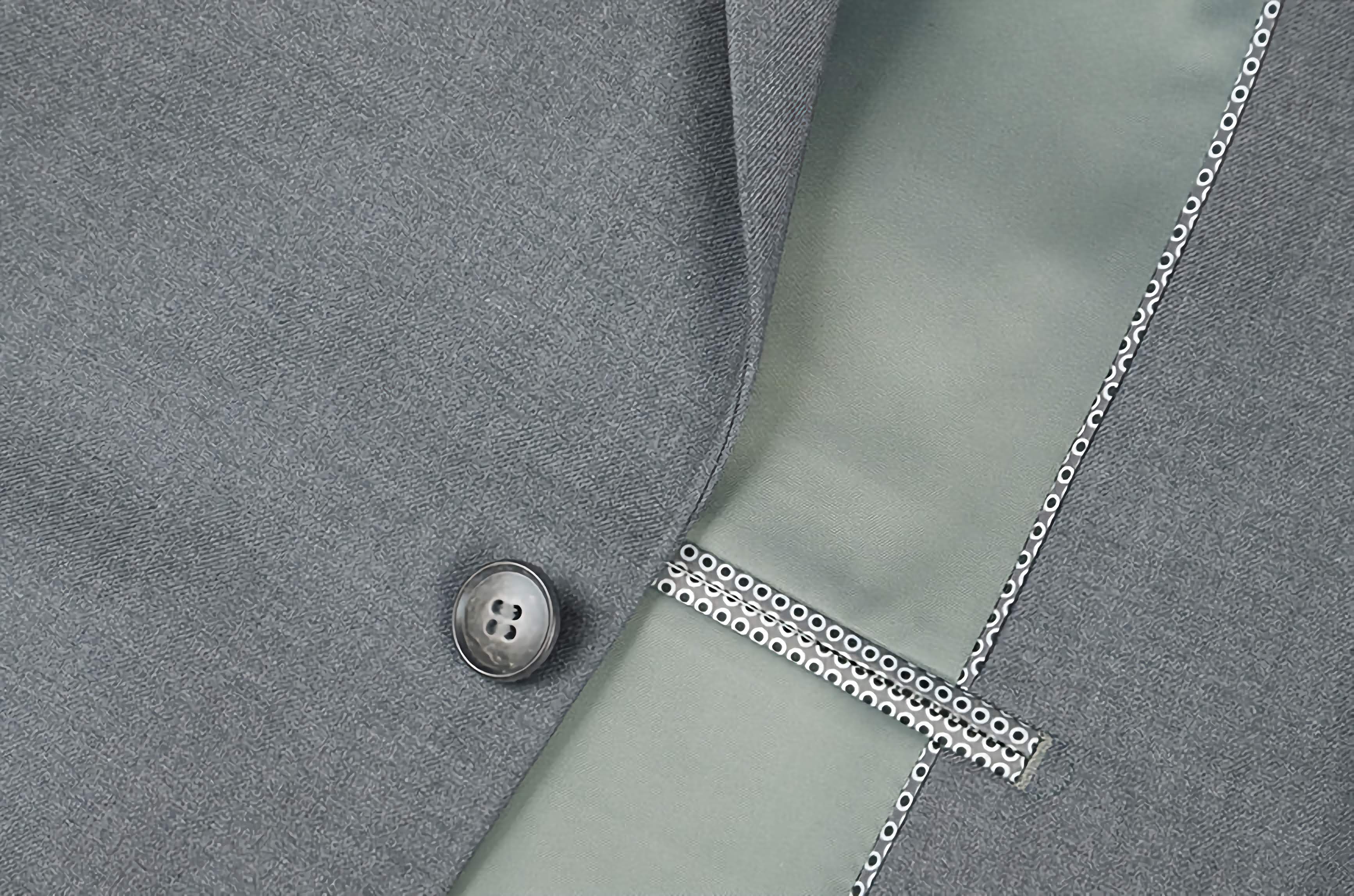 Performance Stretch Suit 2 Piece Slim Fit Men's Business Formal Wear in Gray - Perfect for Office Meetings, Weddings & Professional Events