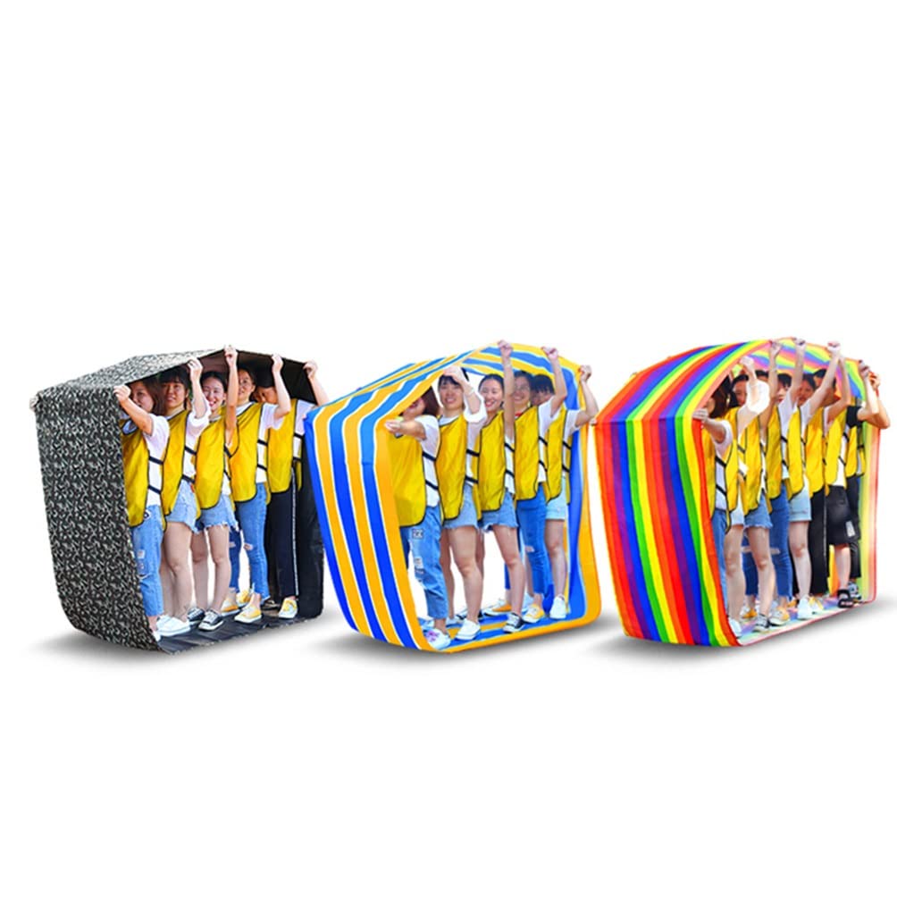 Team Building Games Mat for Work & Outdoor Activities - Kids & Adults Party Game Mat for Field Day, Teamwork Exercises - 4M to 20M Sizes (Kids-4M) - Perfect for Office Team Bonding, School Events & Family Gatherings