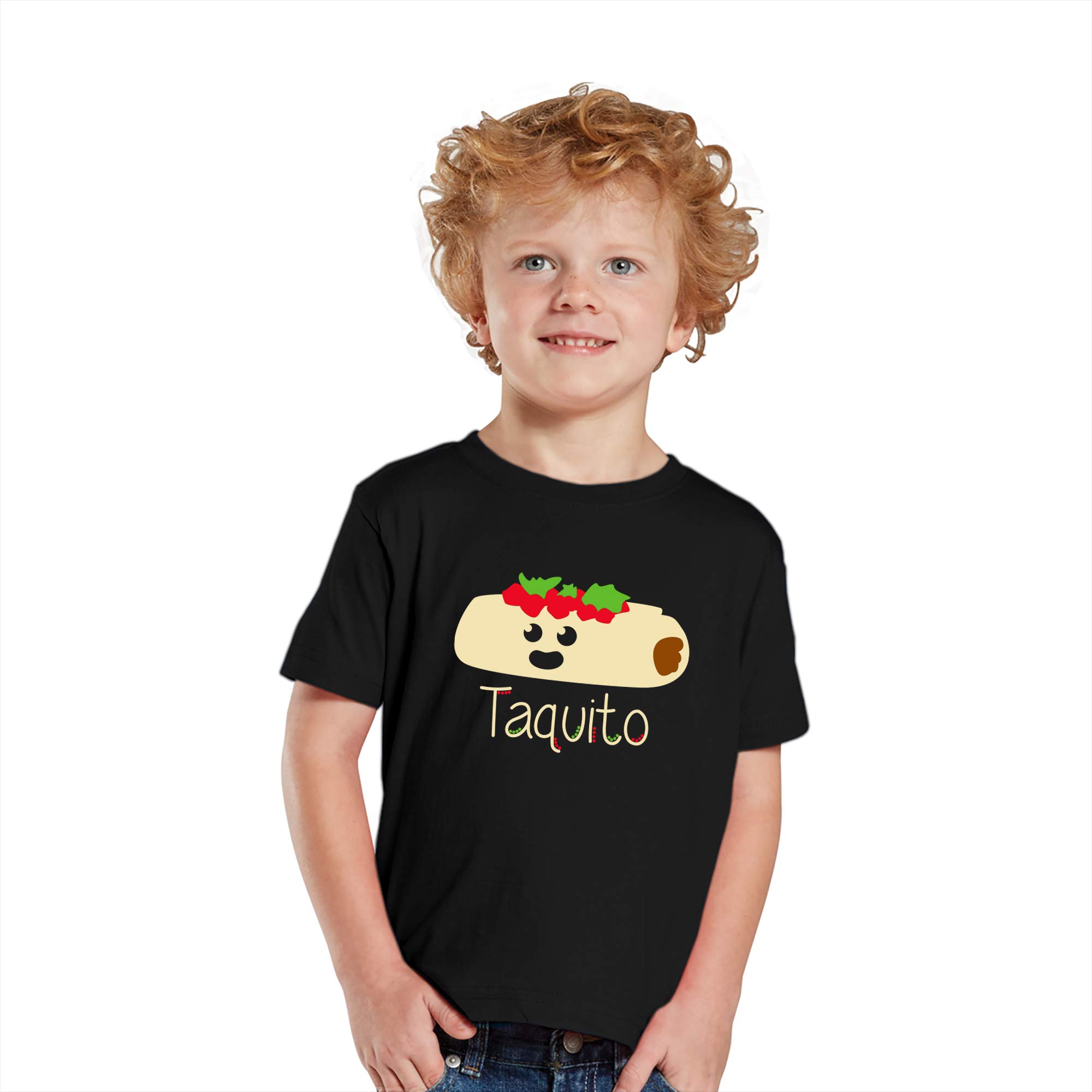 UGP Campus Apparel Taco & Taquito Matching Family T-Shirts - Adult & Toddler Bundle Set | Fun Mexican Food Themed Outfits for Family Events, Parties & Casual Wear